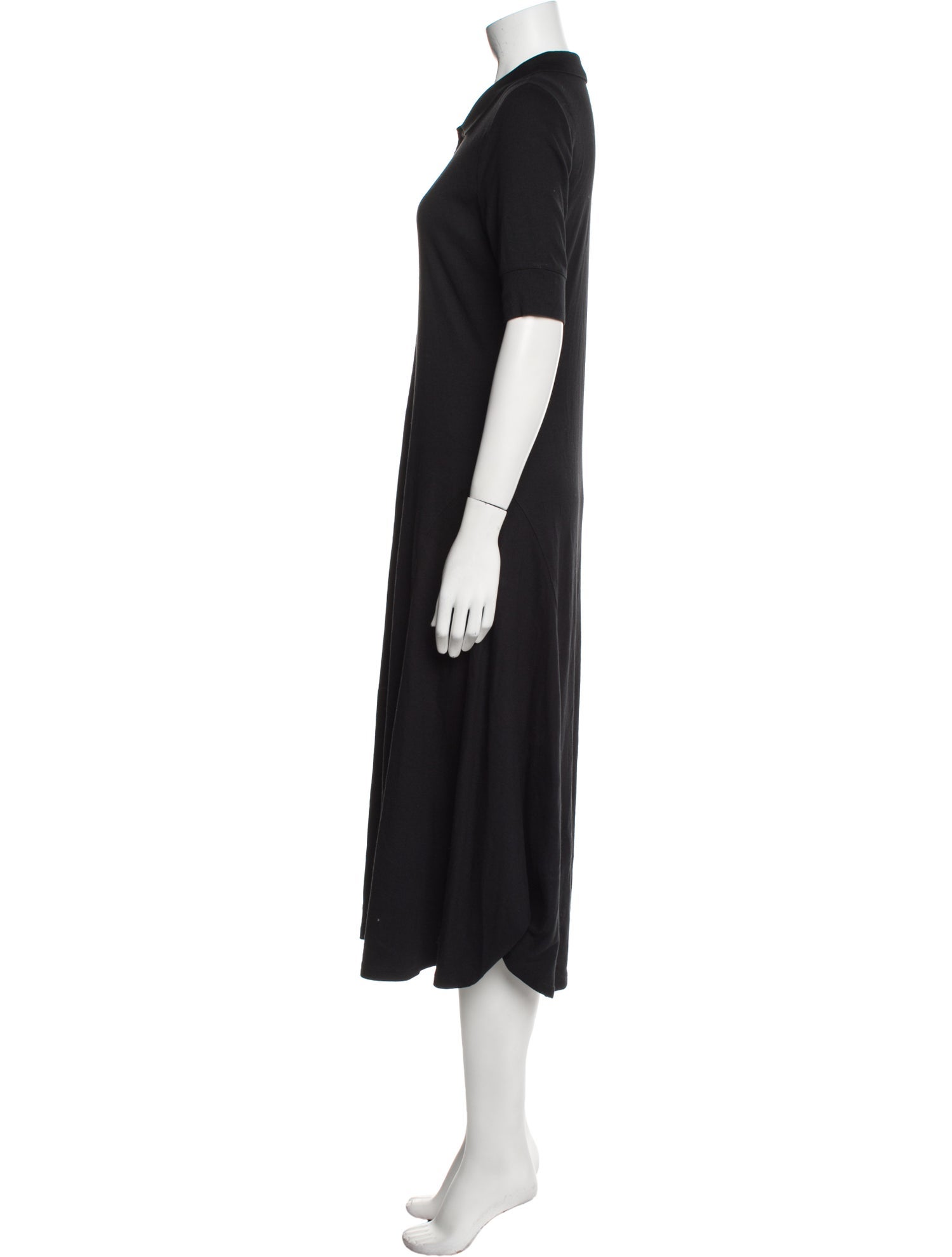 Lauren Ralph Lauren Crew Neck Midi Length Dress