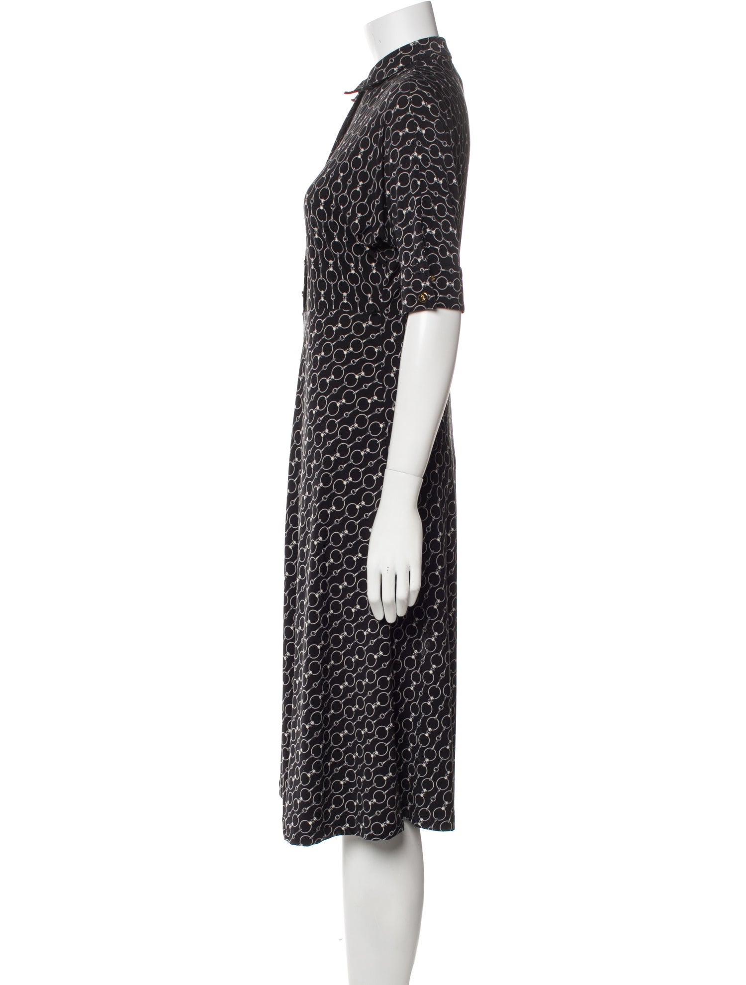 Lauren Ralph Lauren Printed Midi Length Dress