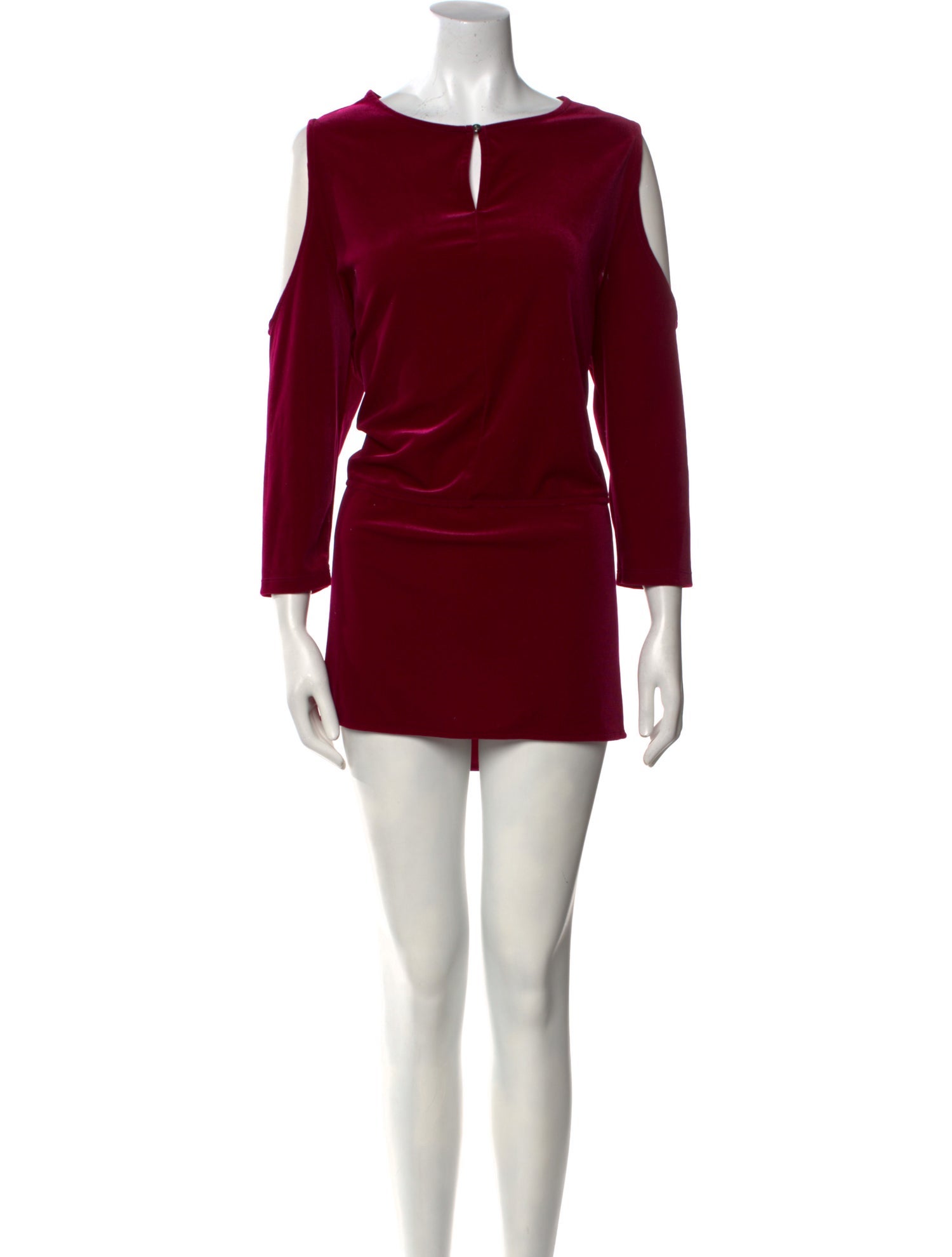 Lauren Ralph Lauren Bateau Neckline Mini Dress