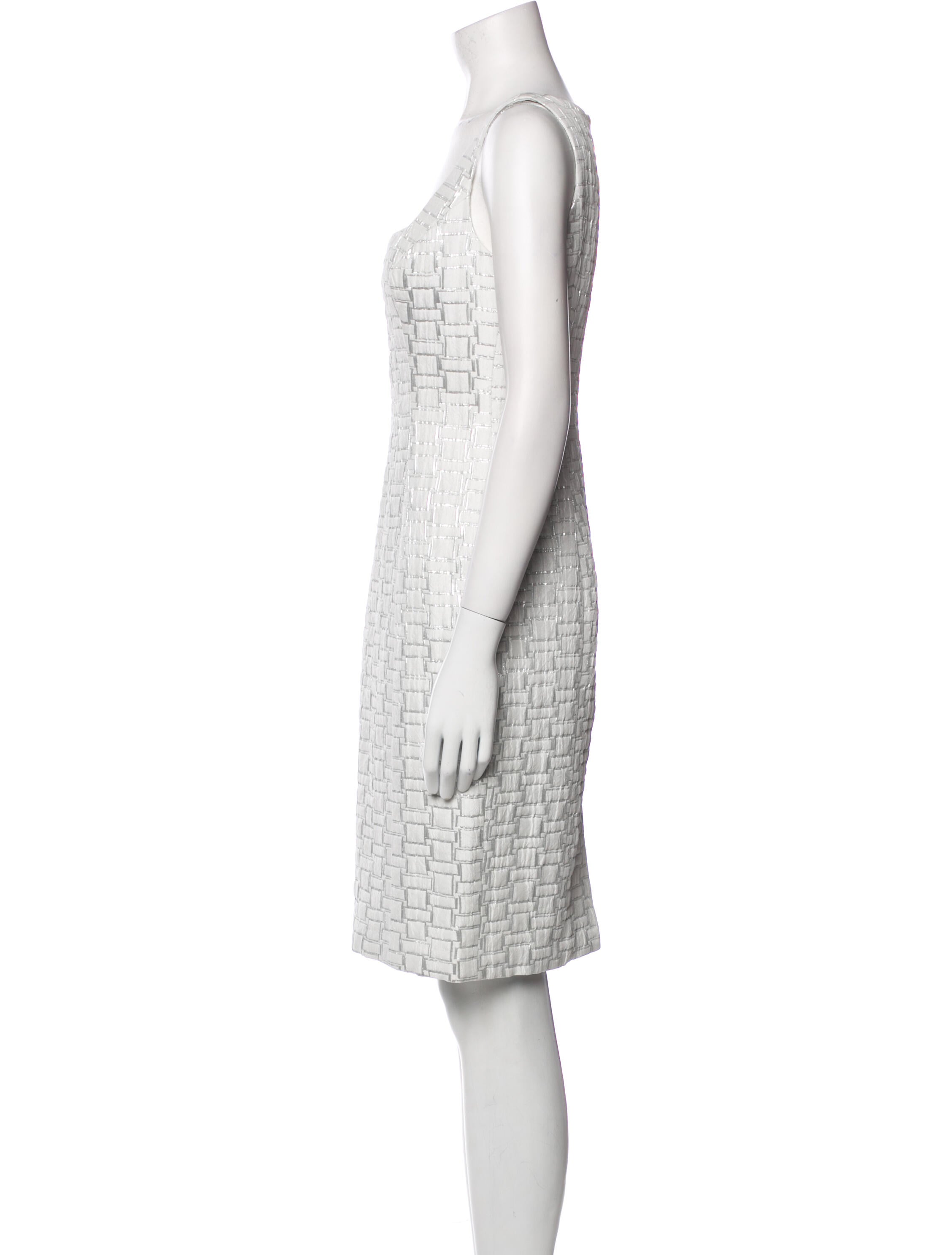 Lauren Ralph Lauren Square Neckline Knee-Length Dress w/ Tags