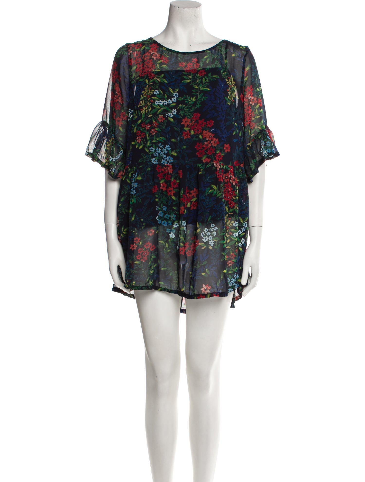 Lauren Ralph Lauren Silk Mini Dress