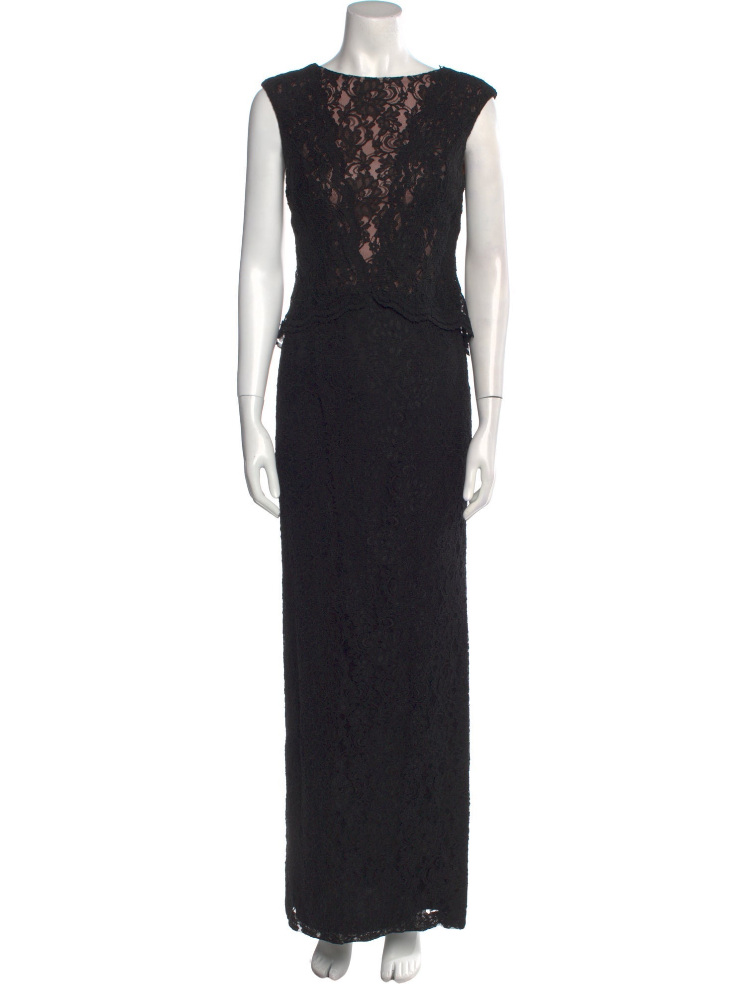 Lauren Ralph Lauren Lace Long Dress