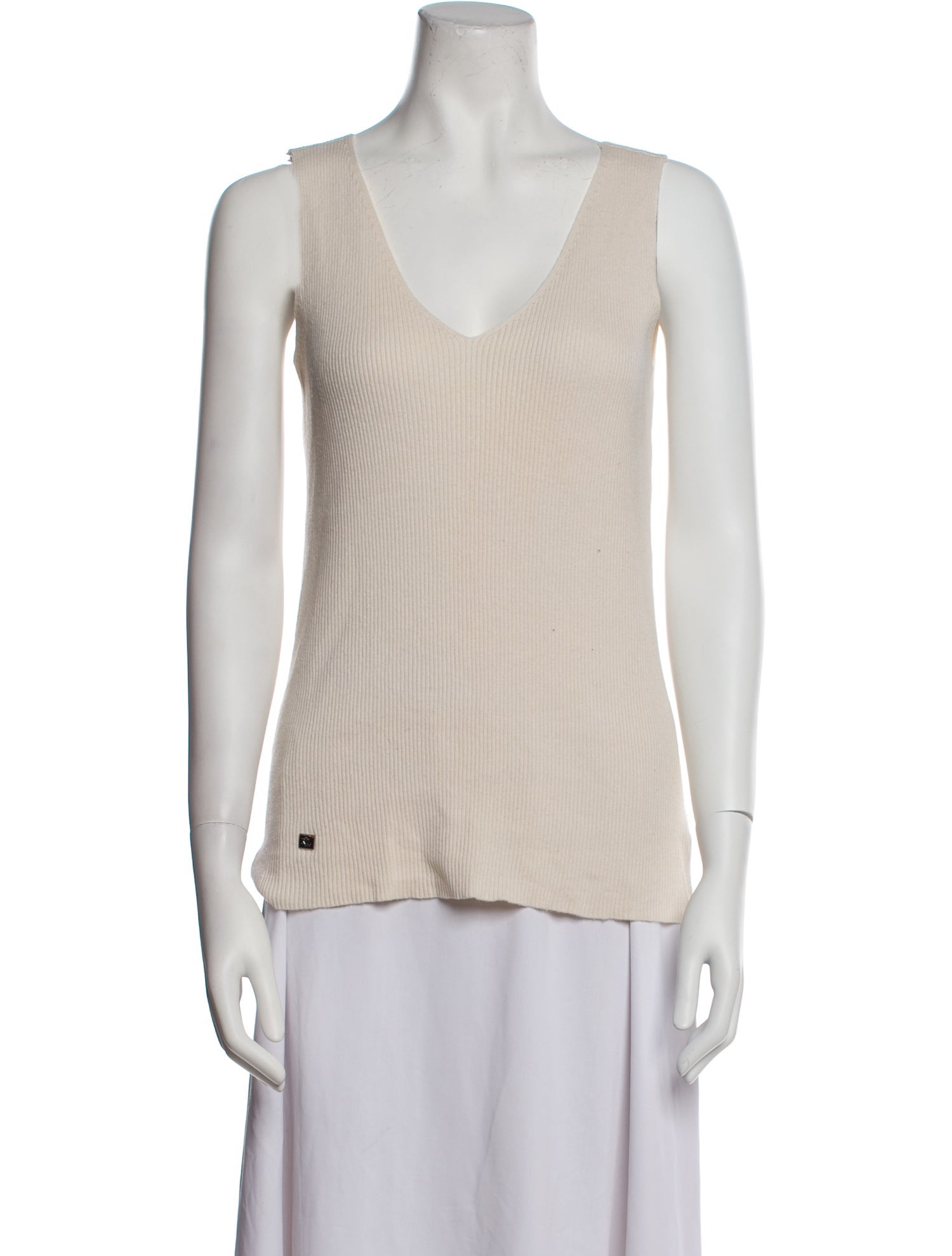 Lauren Ralph Lauren V-Neck Sleeveless Top