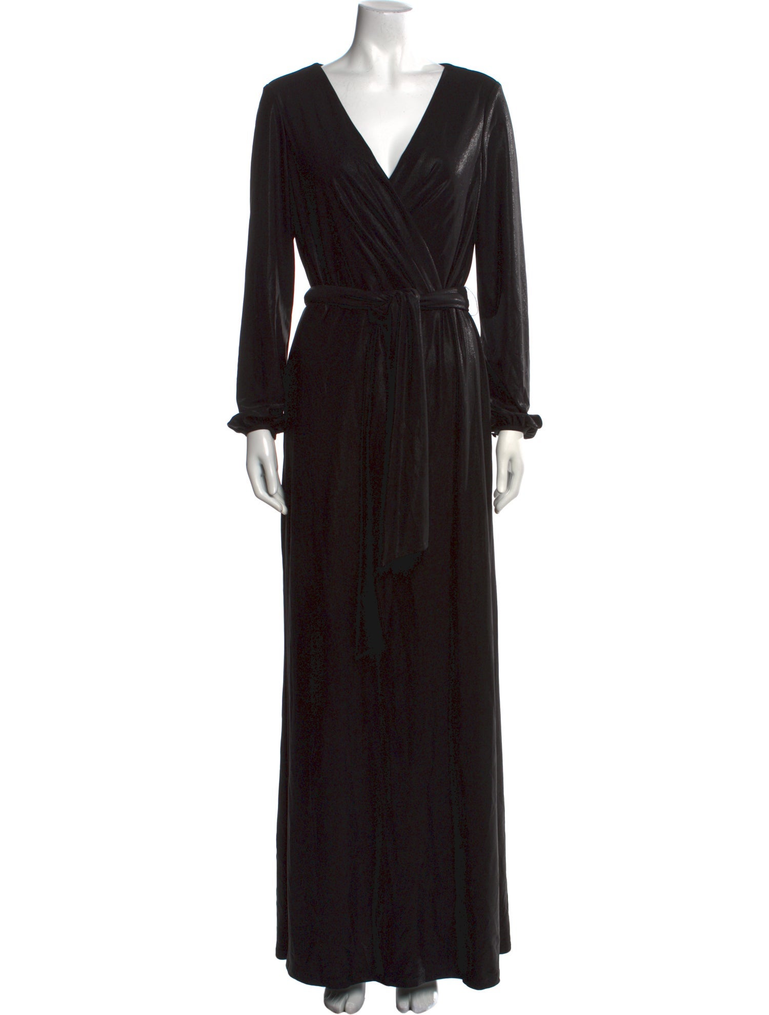 Lauren Ralph Lauren V-Neck Long Dress