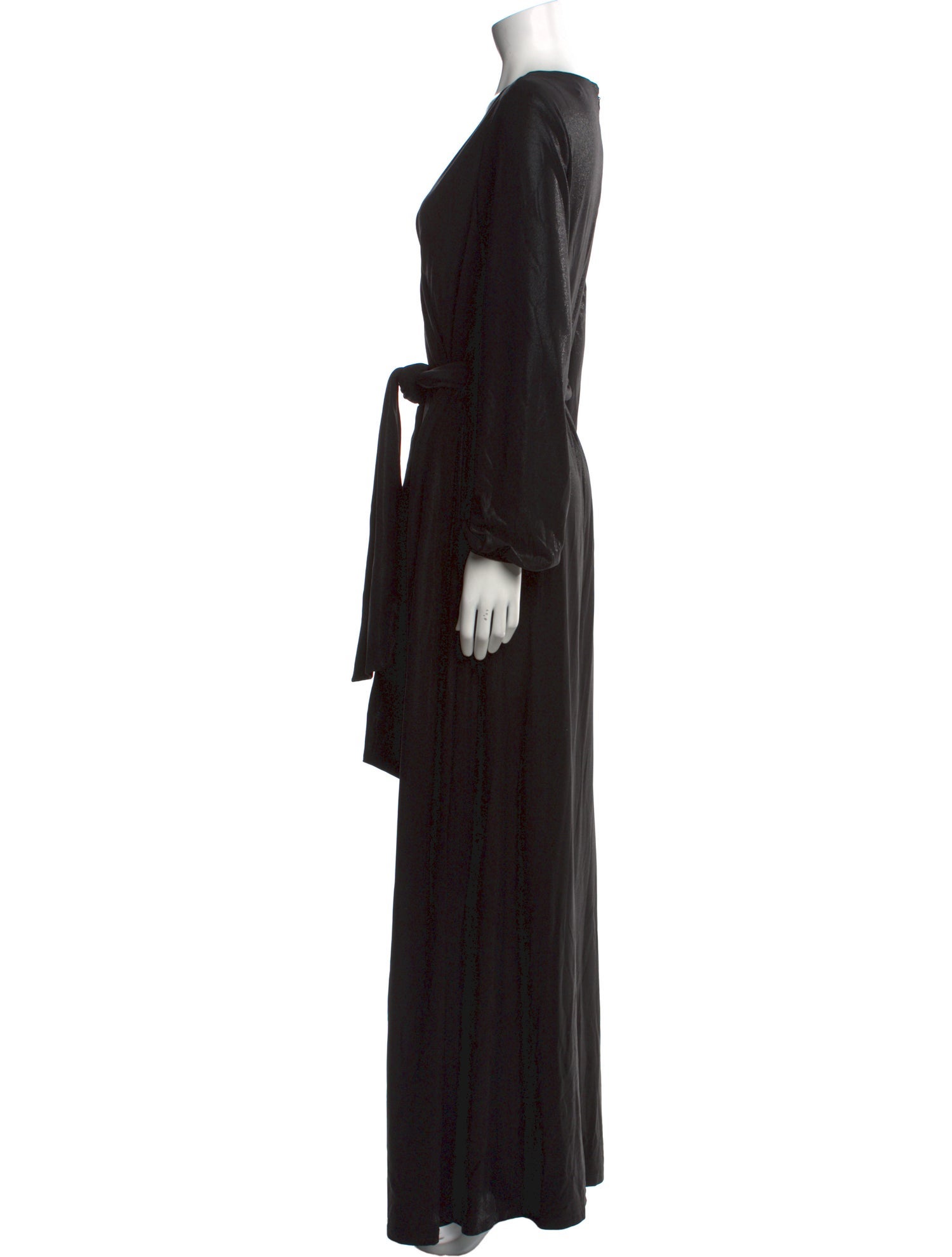 Lauren Ralph Lauren V-Neck Long Dress