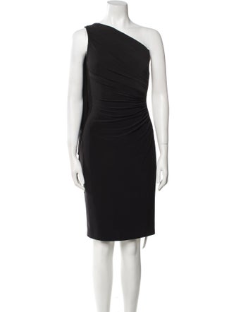 Lauren Ralph Lauren One-Shoulder Mini Dress