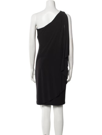 Lauren Ralph Lauren One-Shoulder Mini Dress