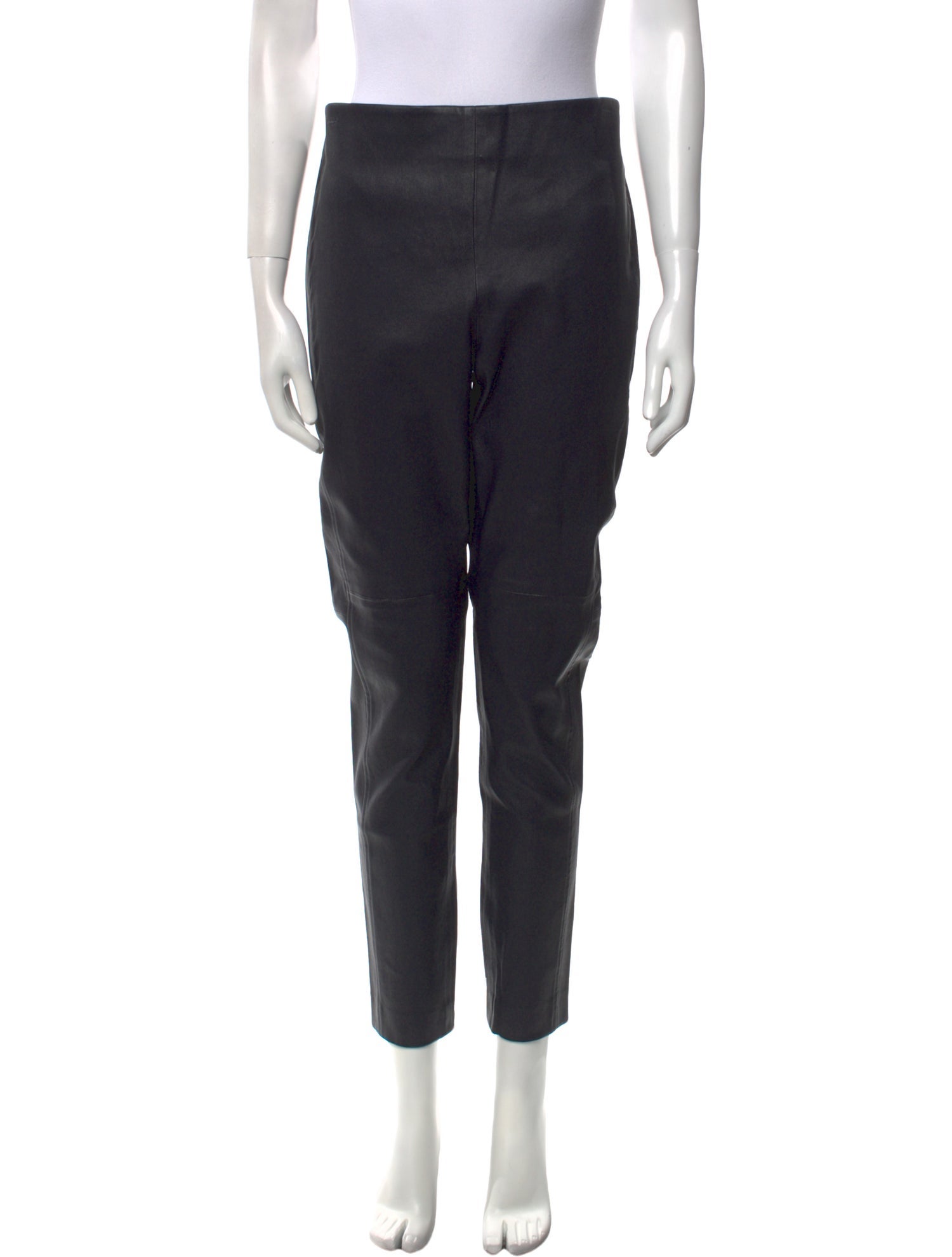 Lauren Ralph Lauren Lamb Leather Skinny Leg Pants