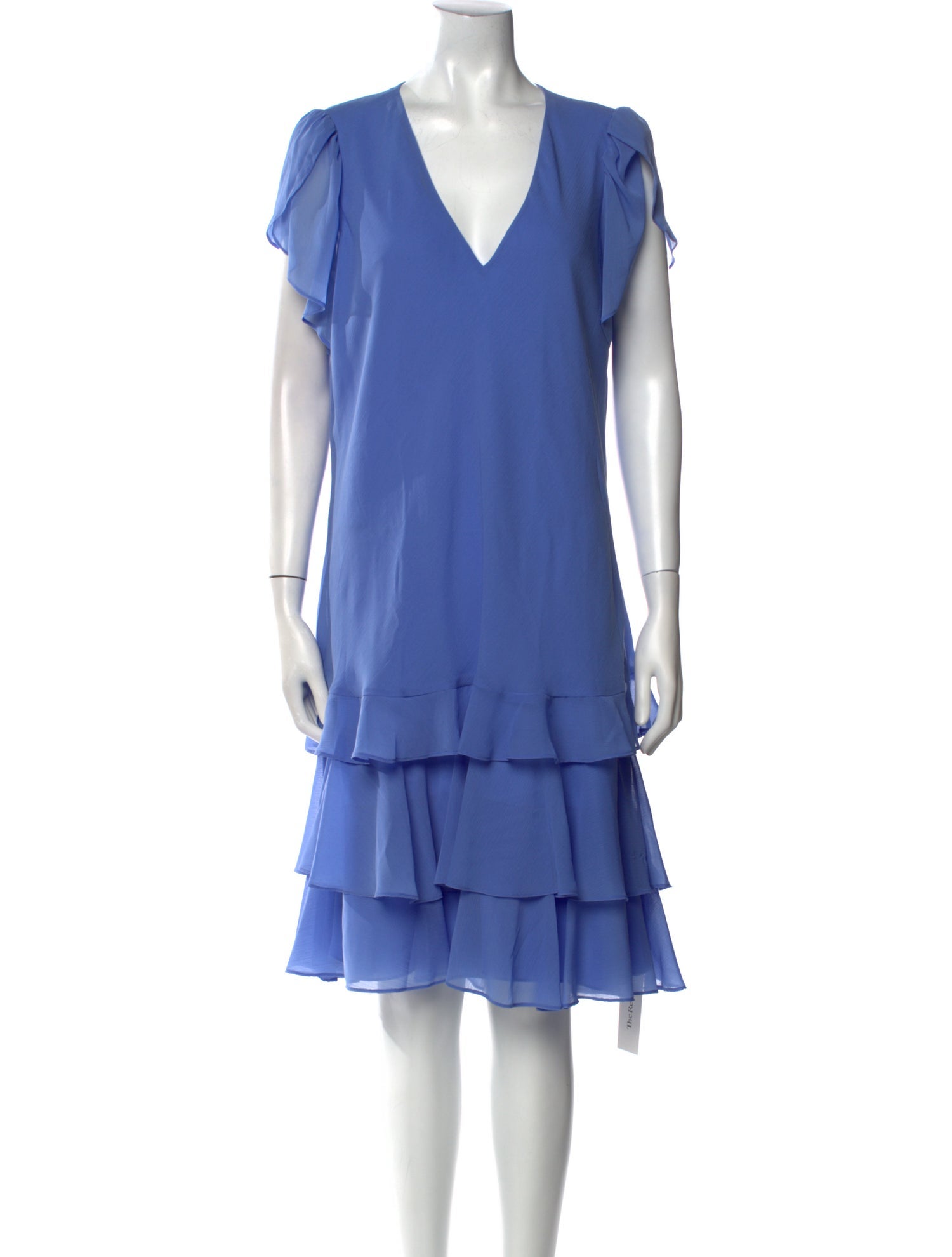 Lauren Ralph Lauren V-Neck Knee-Length Dress w/ Tags