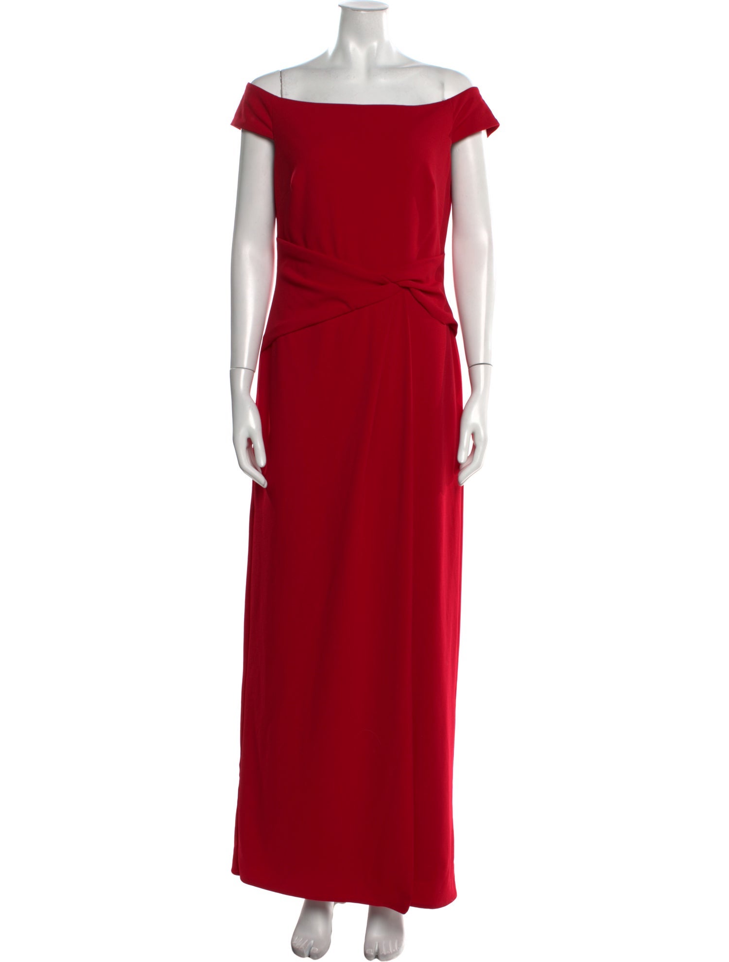 Lauren Ralph Lauren Off-The-Shoulder Long Dress