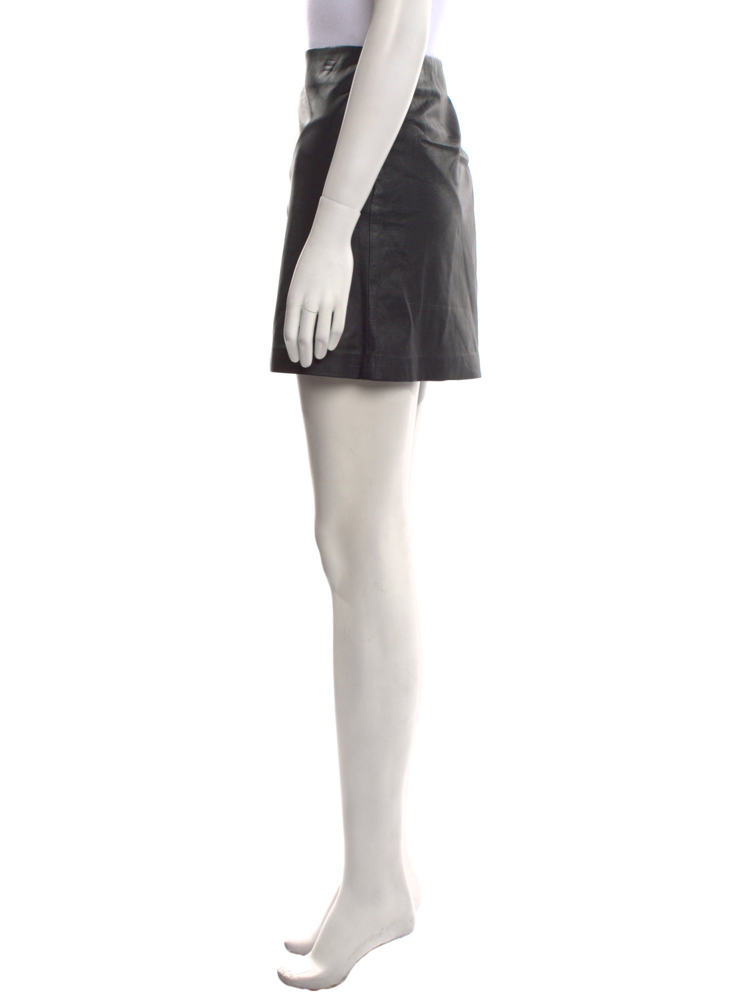 Lauren Ralph Lauren Lamb Leather Mini Skirt w/ Tags