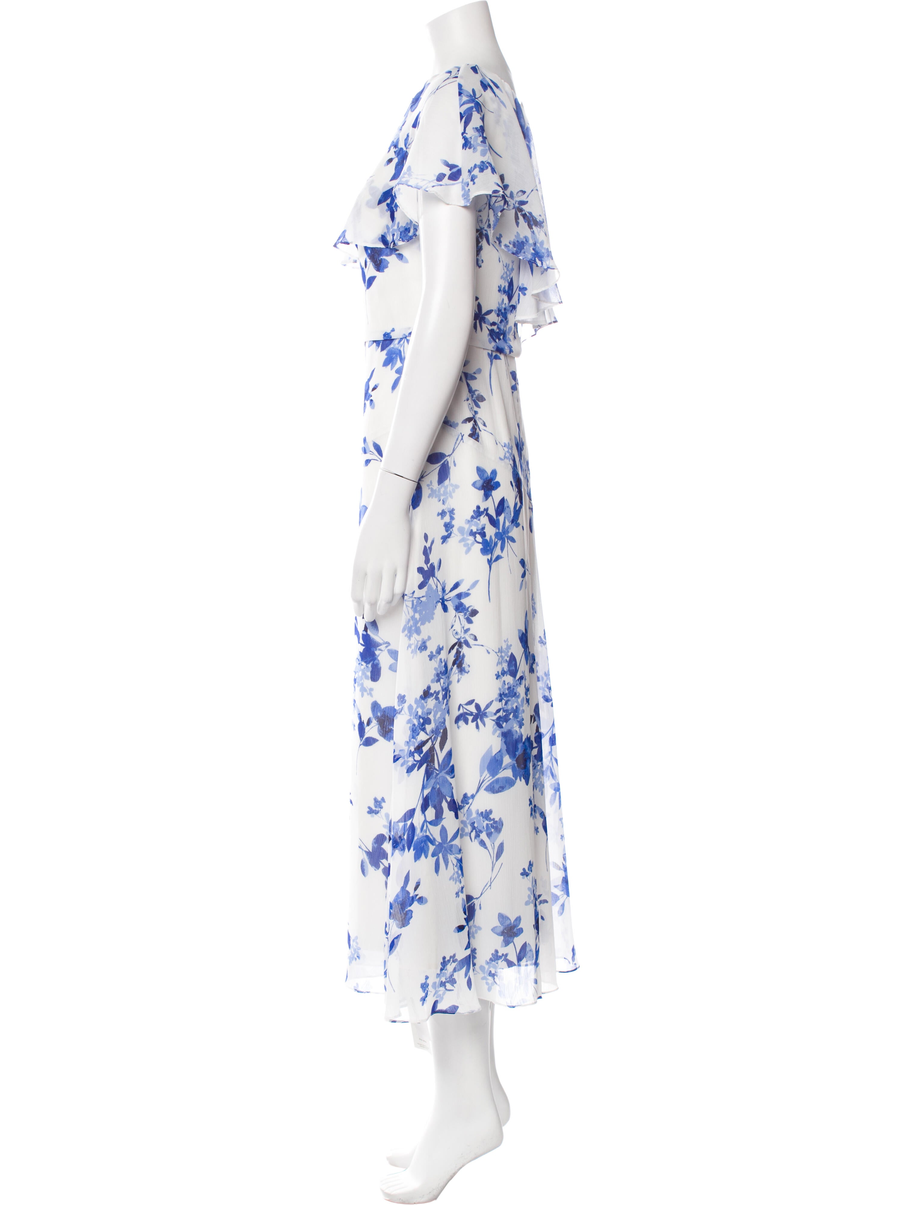 Lauren Ralph Lauren Floral Print Long Dress