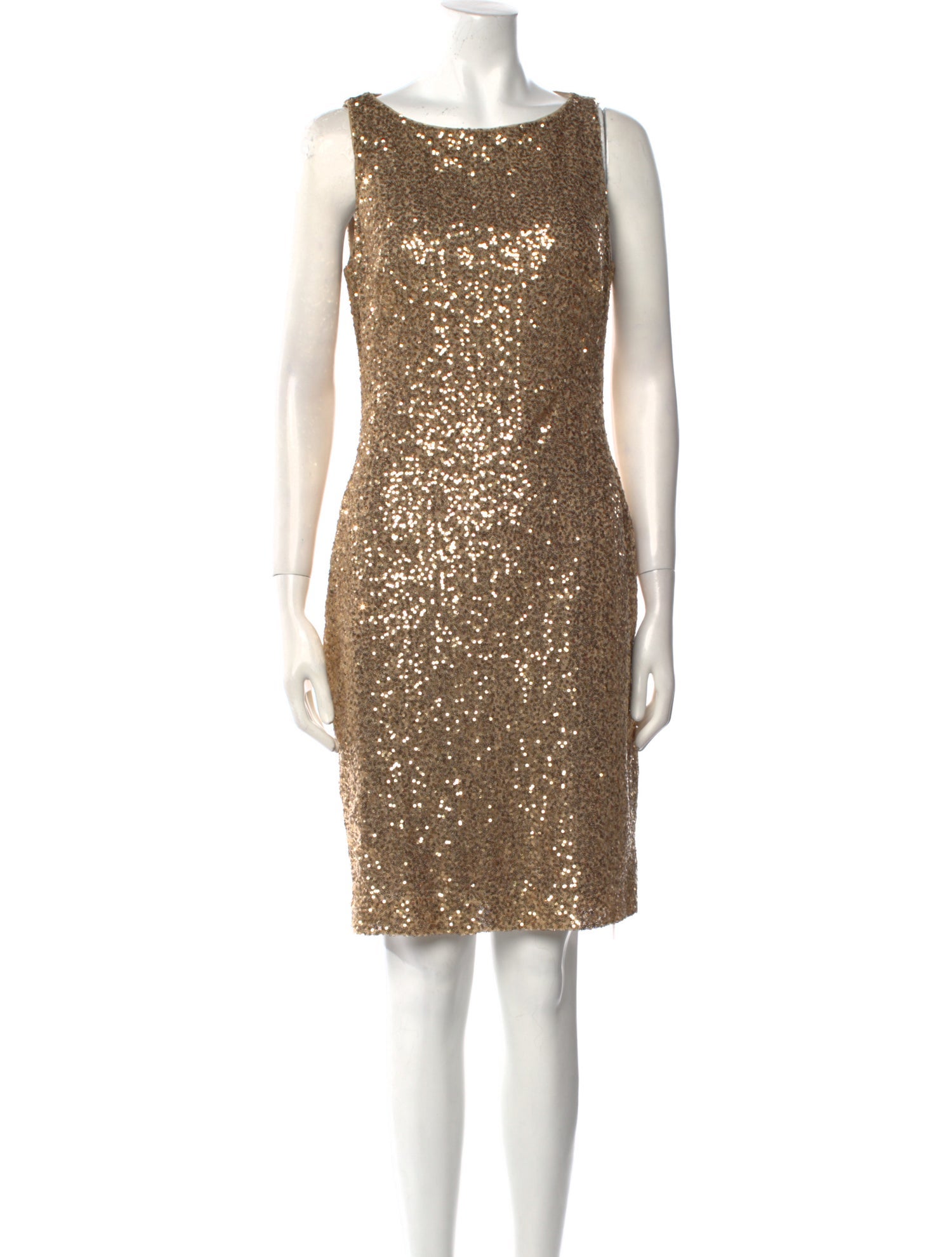 Lauren Ralph Lauren Scoop Neck Mini Dress