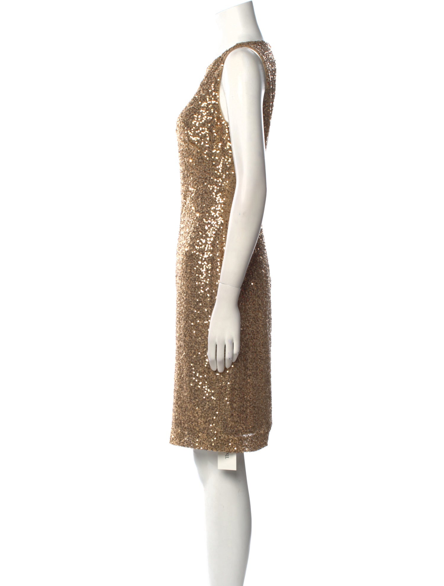 Lauren Ralph Lauren Scoop Neck Mini Dress