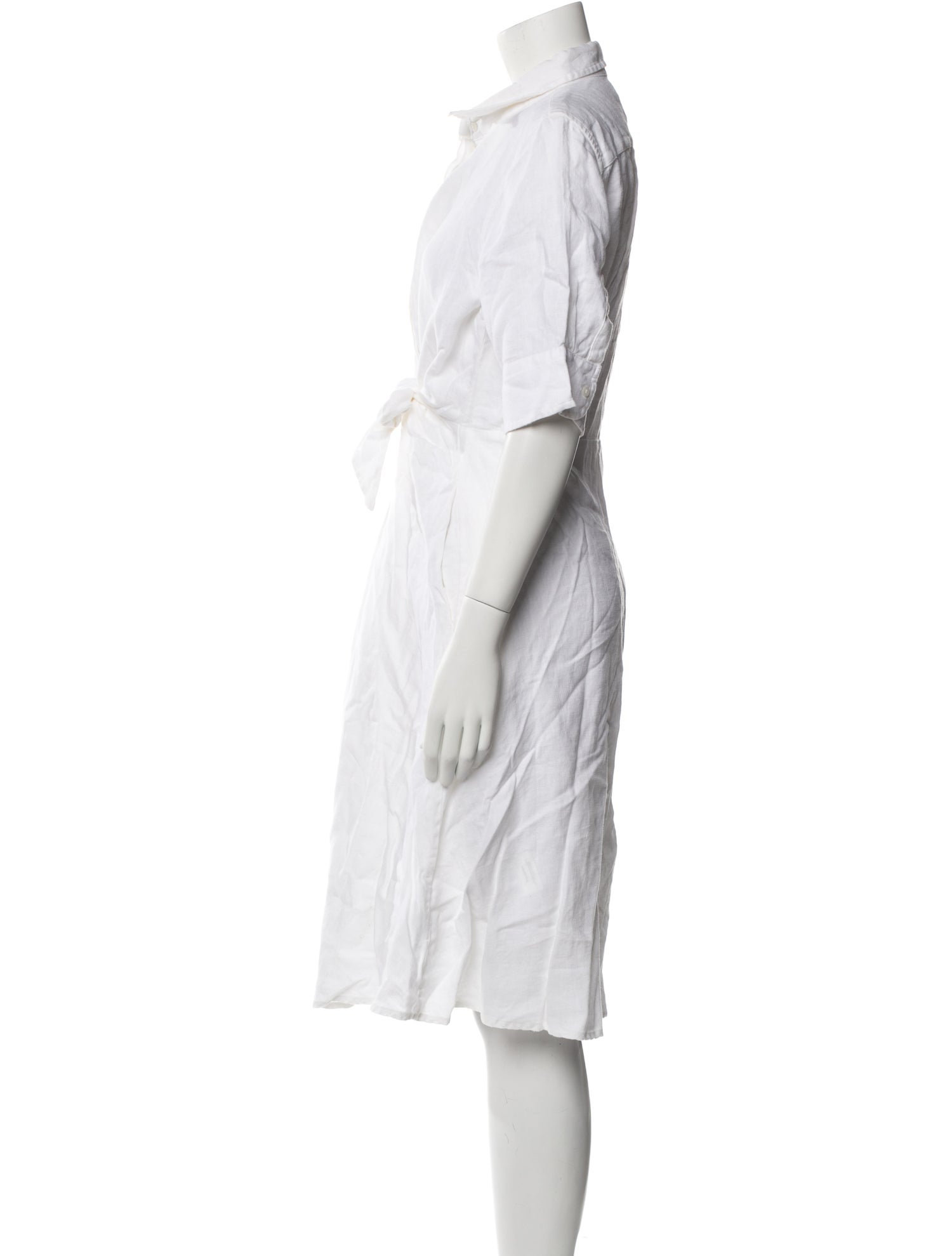 Lauren Ralph Lauren Linen Midi Length Dress