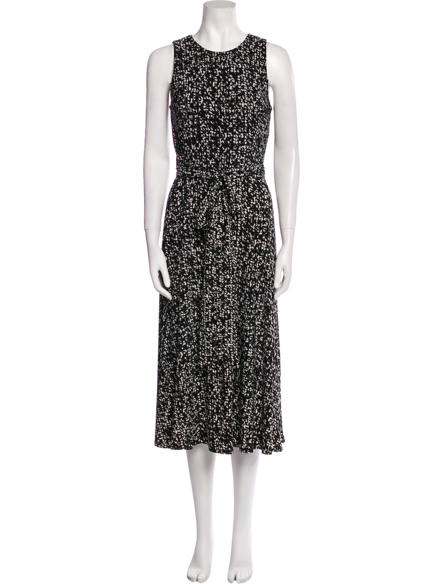 Lauren Ralph Lauren Floral Print Midi Length Dress