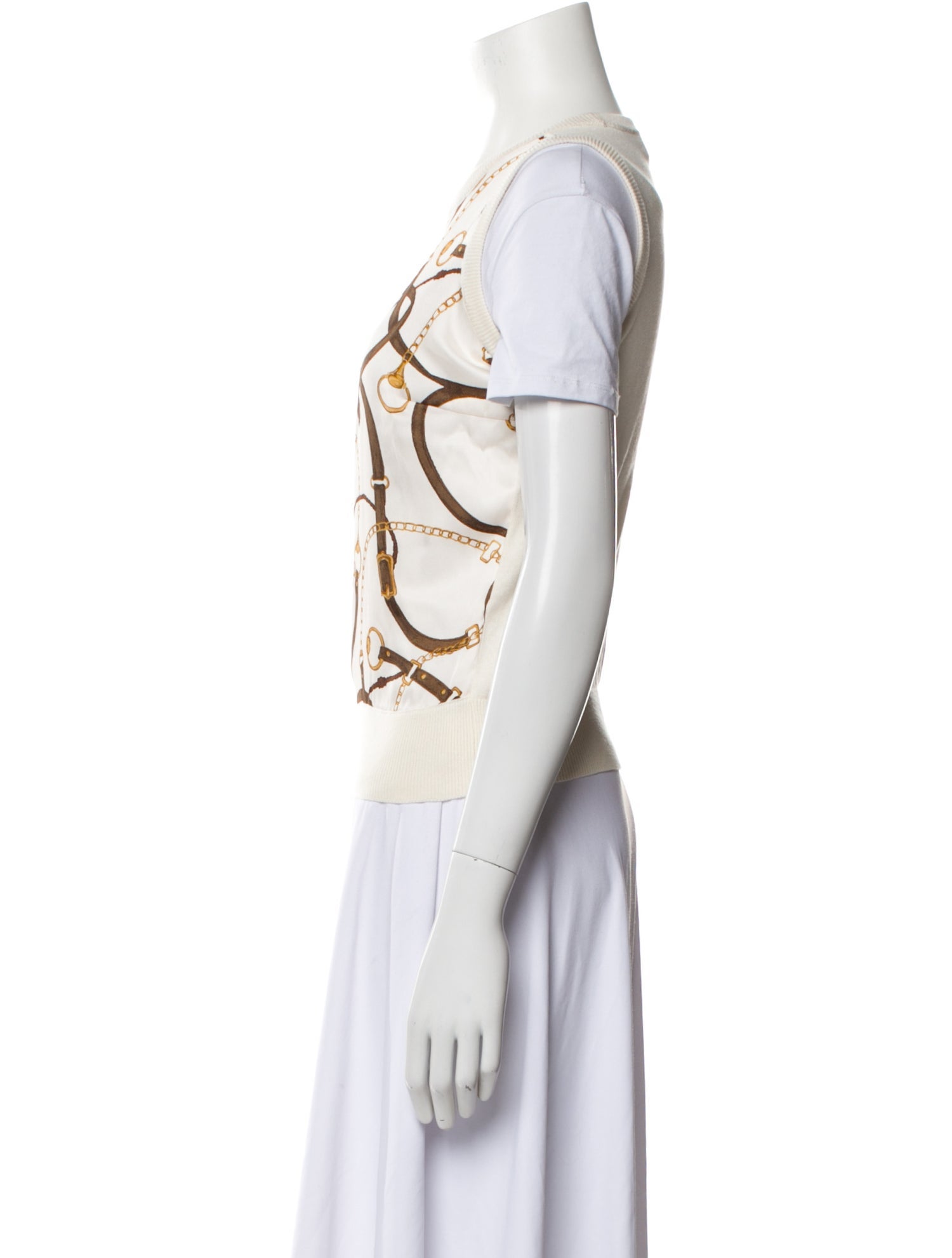 Lauren Ralph Lauren Floral Print Vest