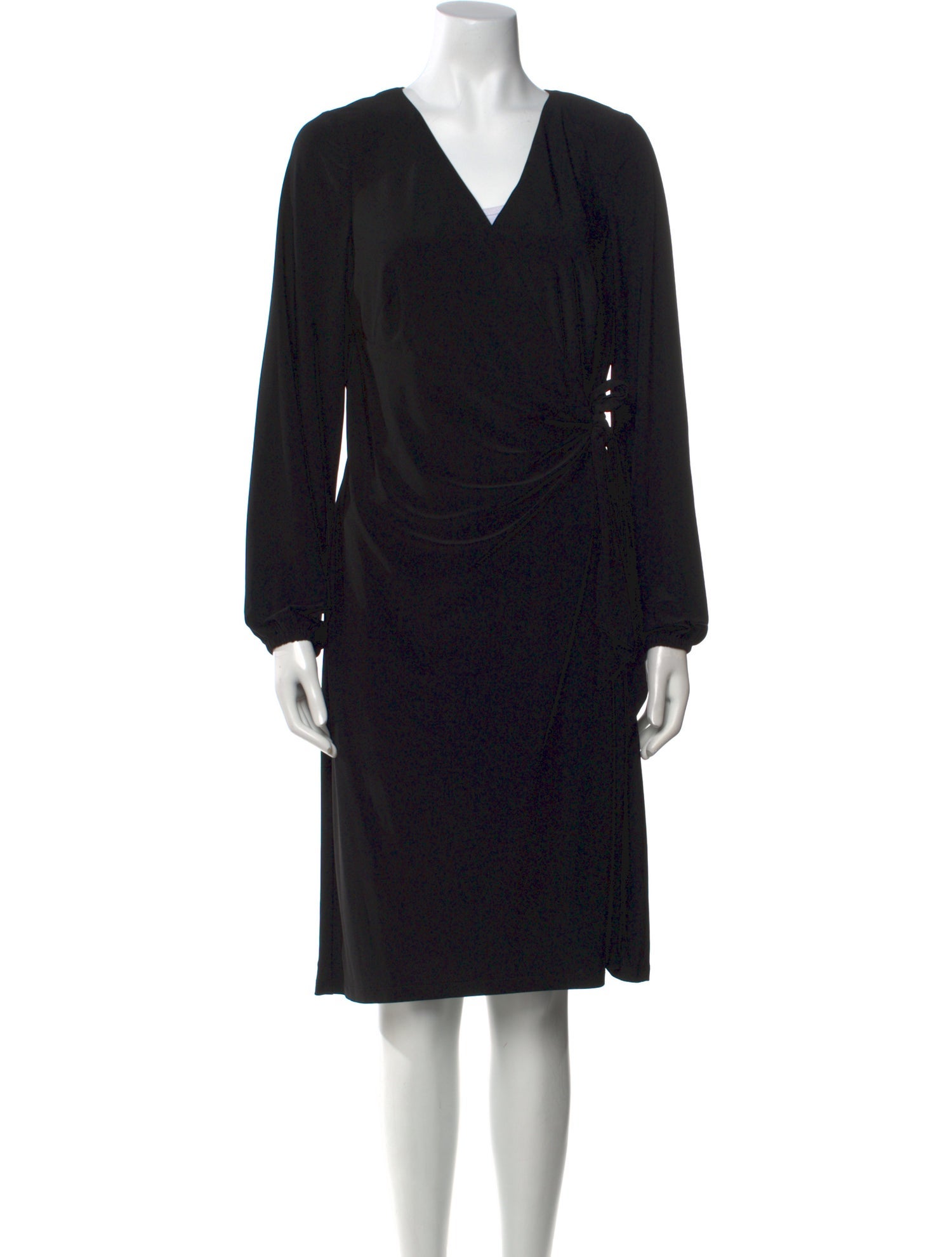 Lauren Ralph Lauren V-Neck Knee-Length Dress