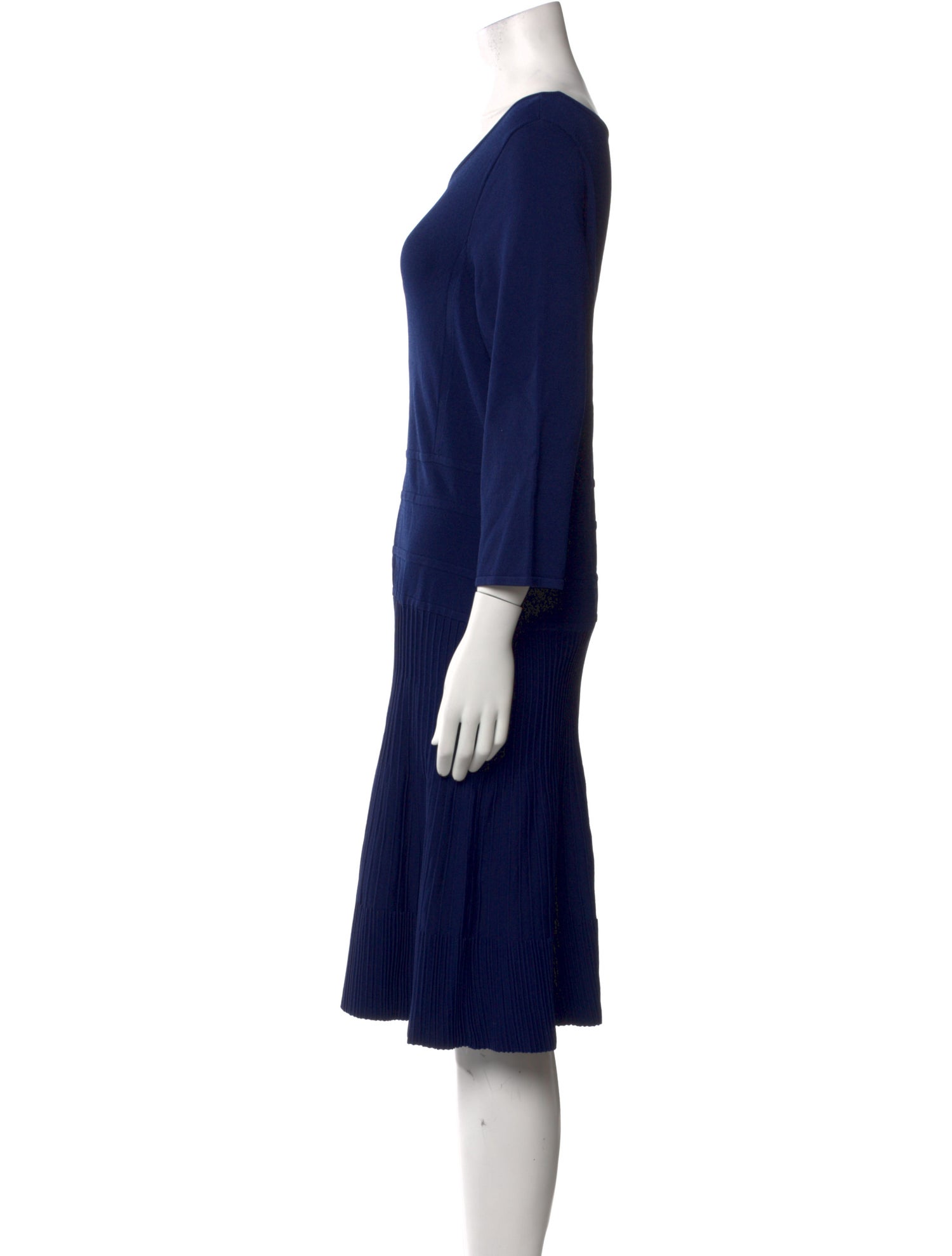 Lauren Ralph Lauren Bateau Neckline Knee-Length Dress w/ Tags