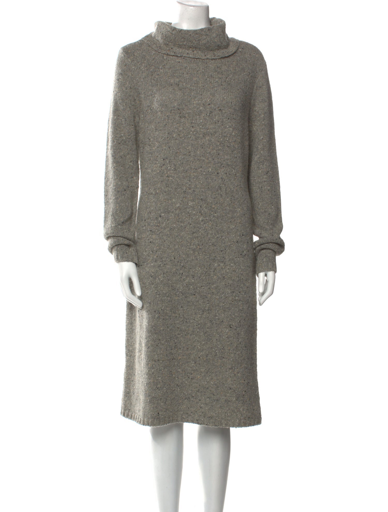 Lauren Ralph Lauren Wool Midi Length Dress