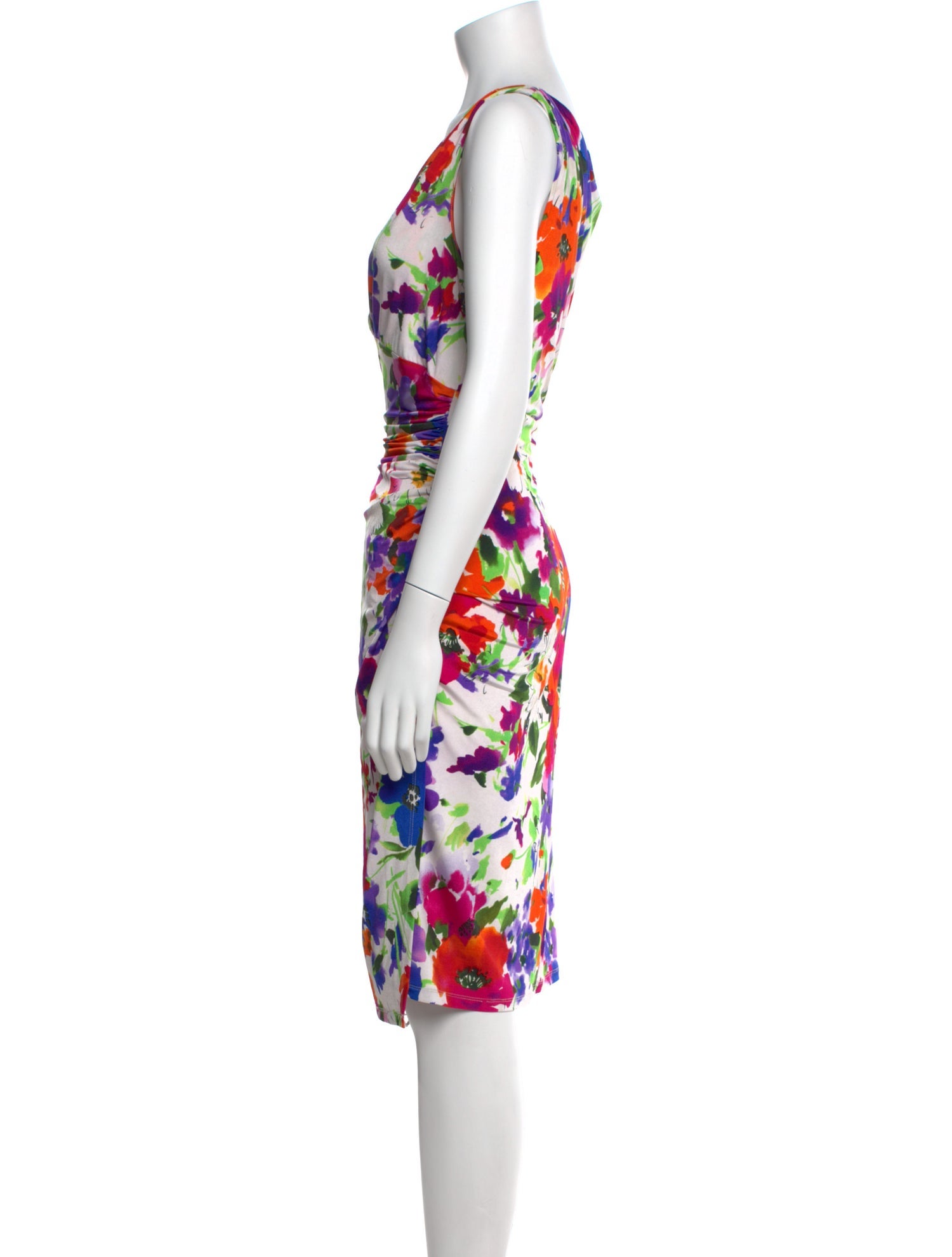 Lauren Ralph Lauren Floral Print Knee-Length Dress