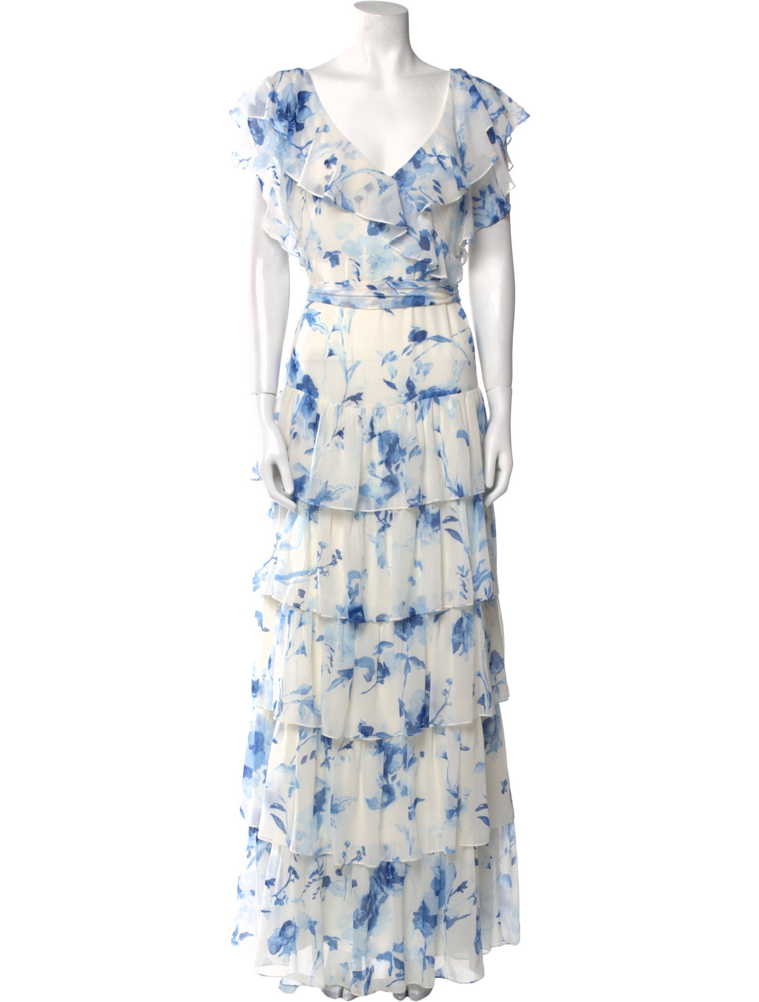 Lauren Ralph Lauren Floral Print Long Dress
