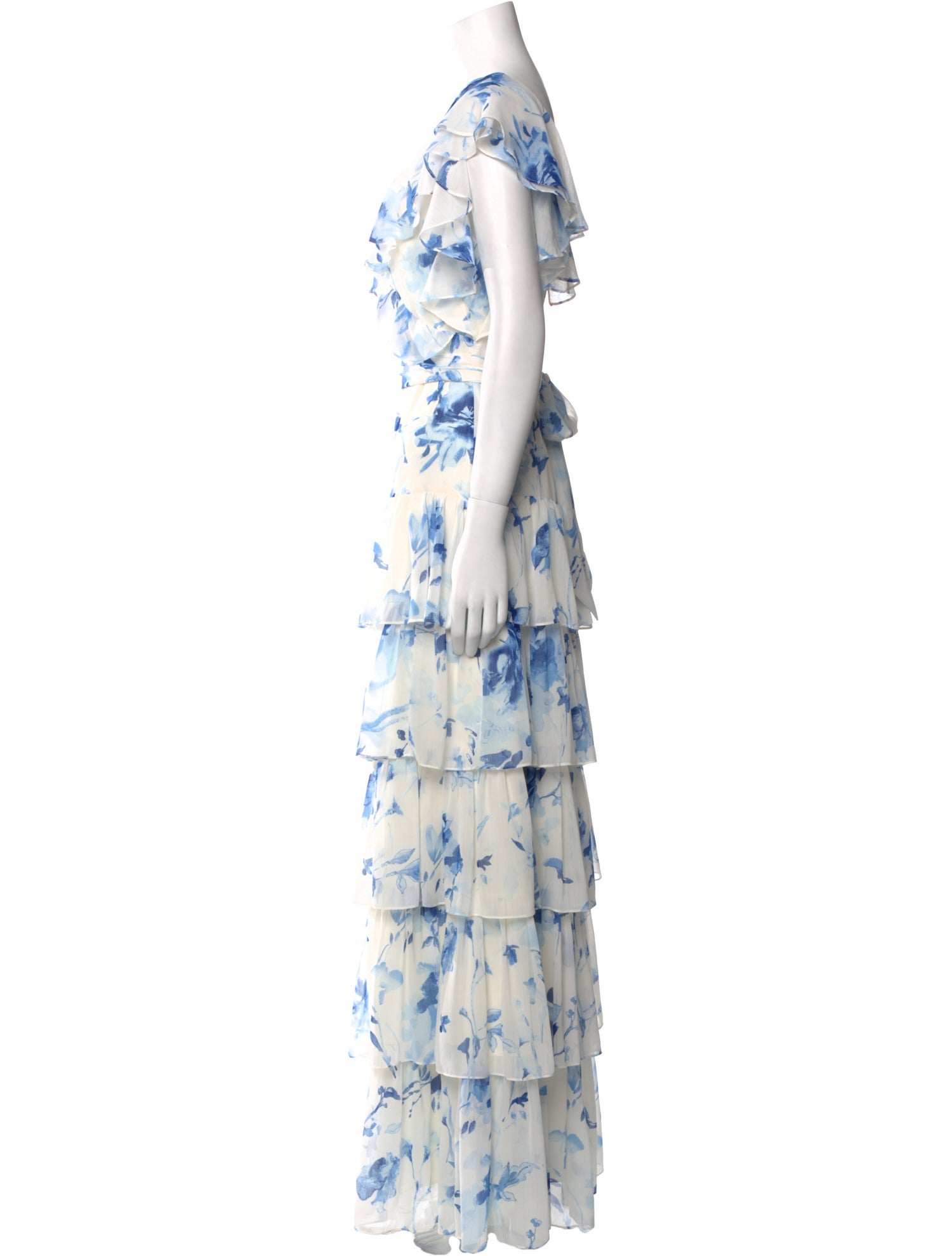 Lauren Ralph Lauren Floral Print Long Dress