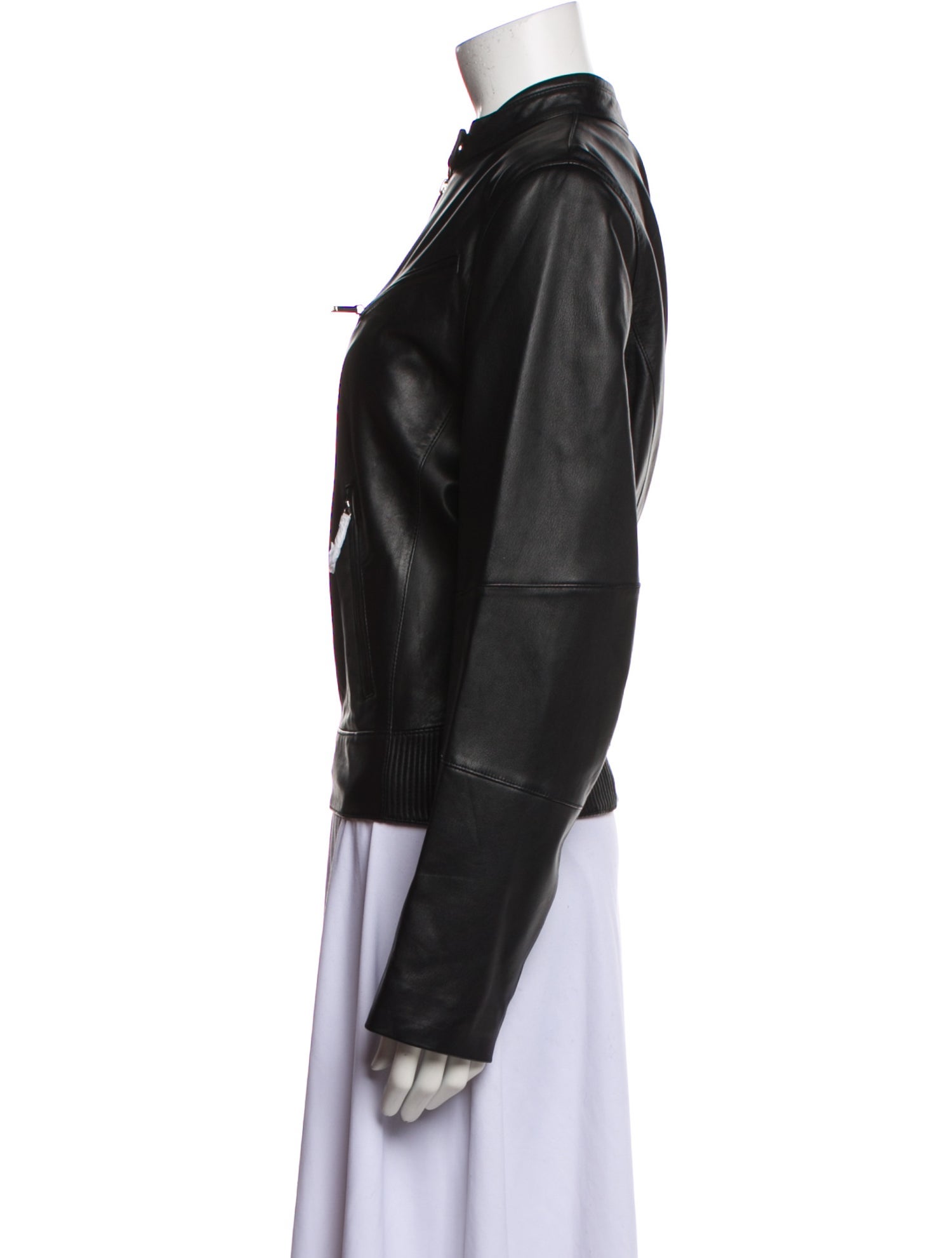 Lauren Ralph Lauren Leather Biker Jacket