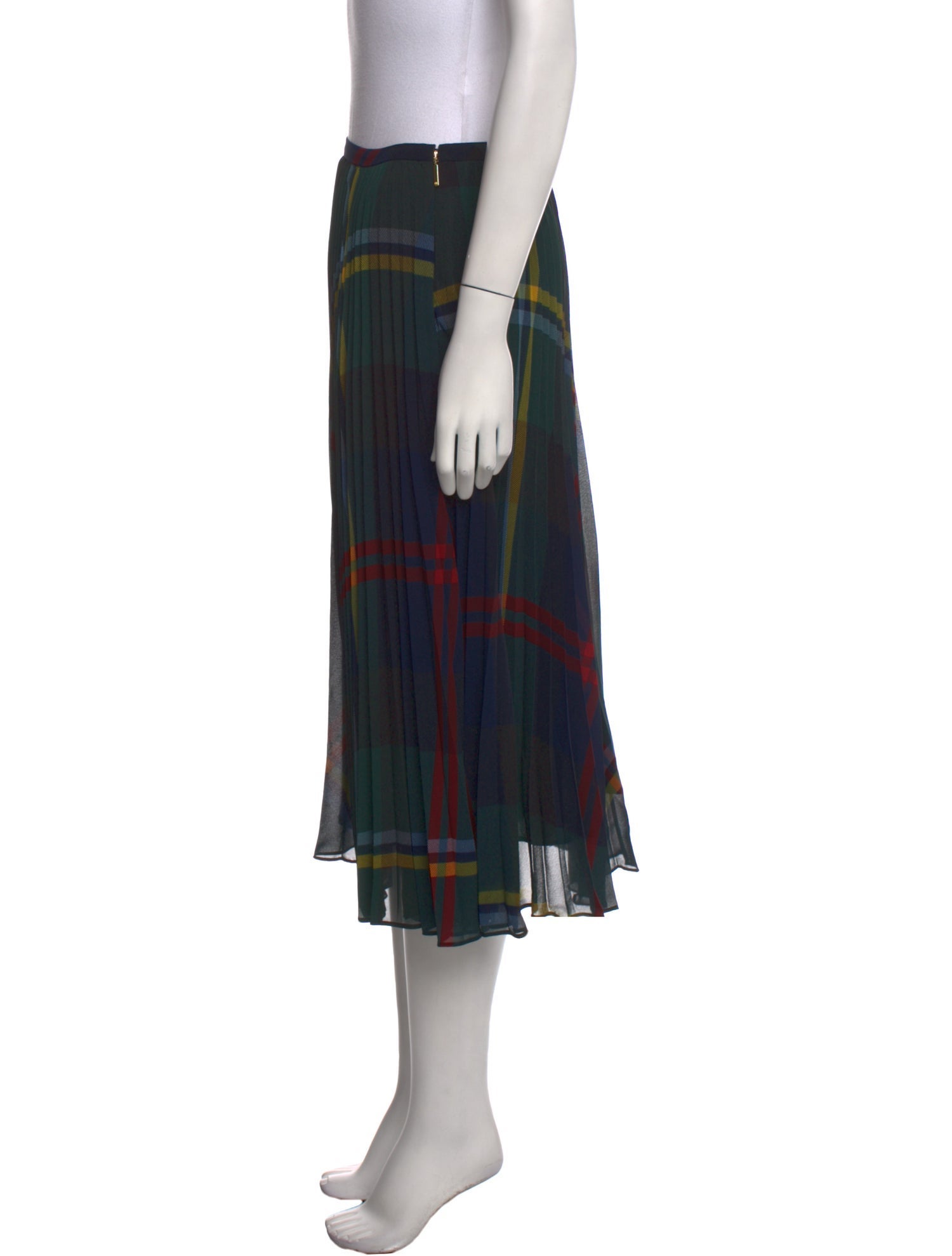 Lauren Ralph Lauren Plaid Print Knee-Length Skirt