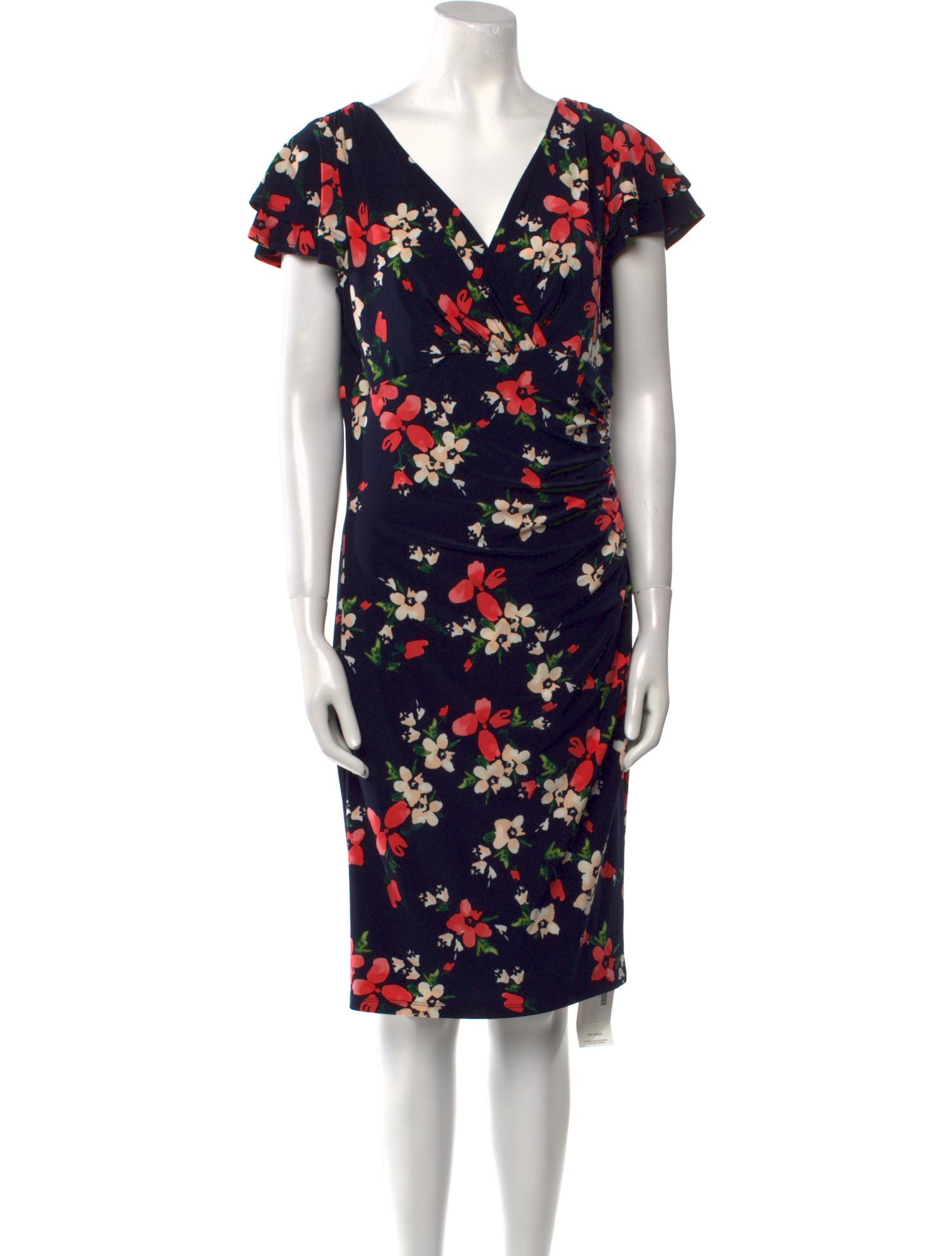Lauren Ralph Lauren Floral Print Knee-Length Dress