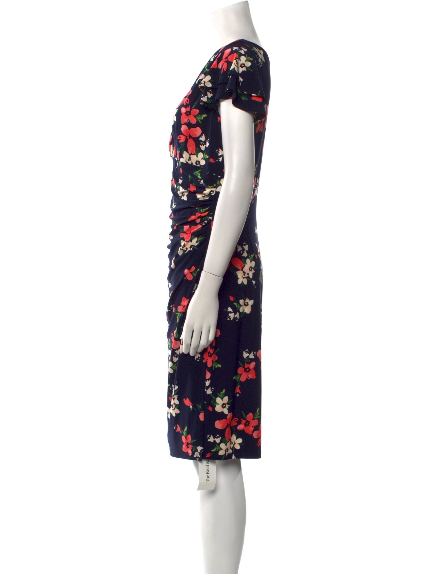 Lauren Ralph Lauren Floral Print Knee-Length Dress