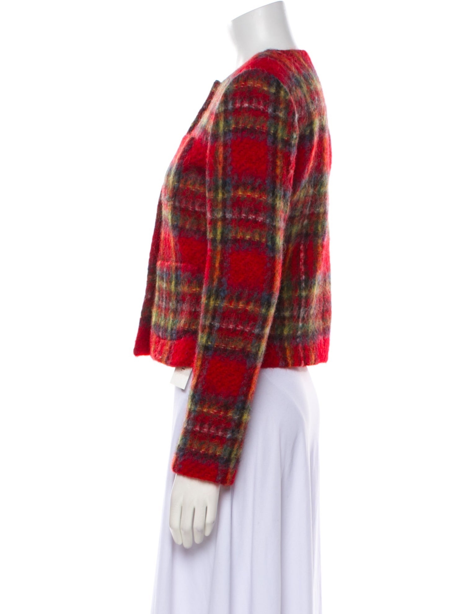 Lauren Ralph Lauren Plaid Print Evening Jacket w/ Tags