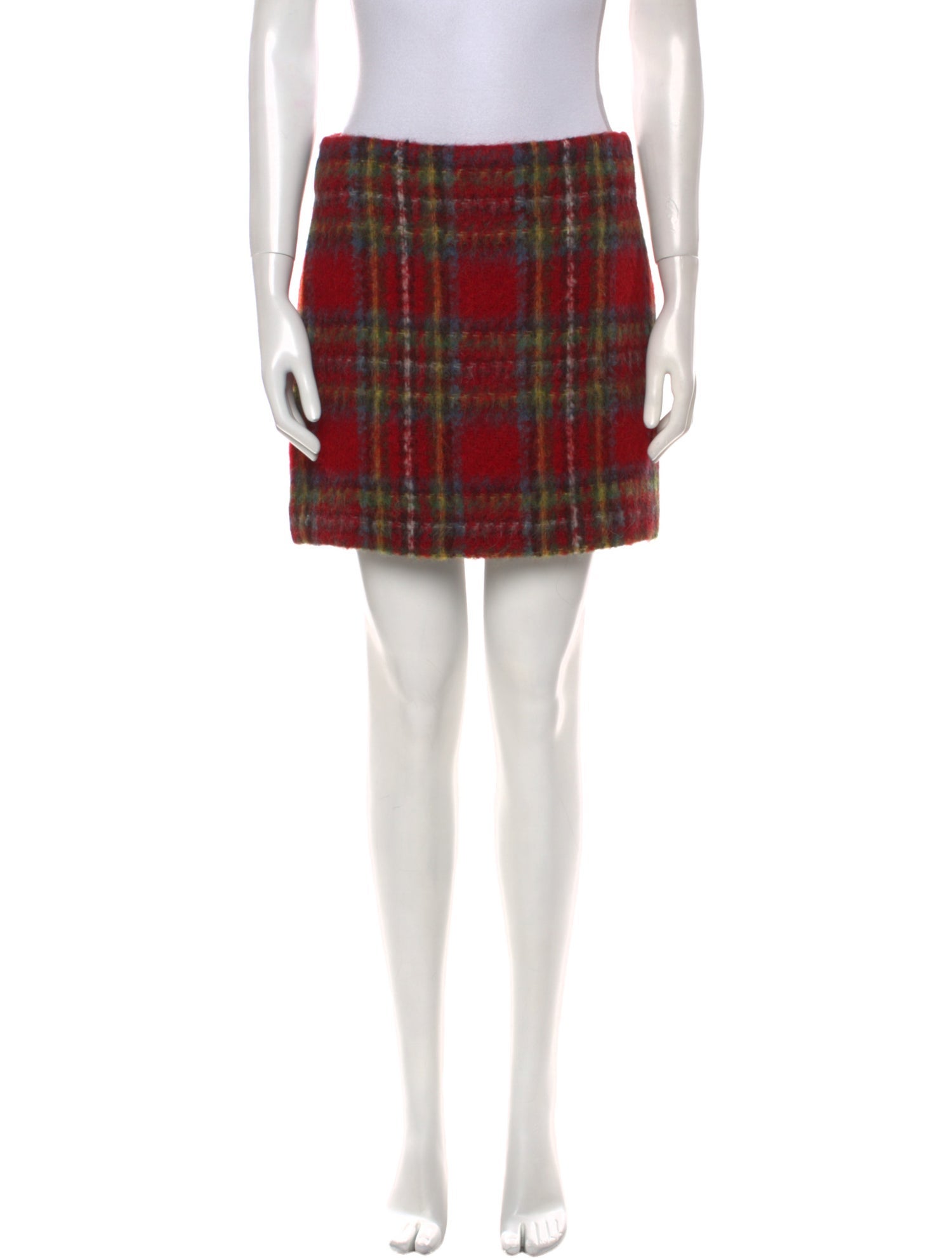 Lauren Ralph Lauren Plaid Print Mini Skirt
