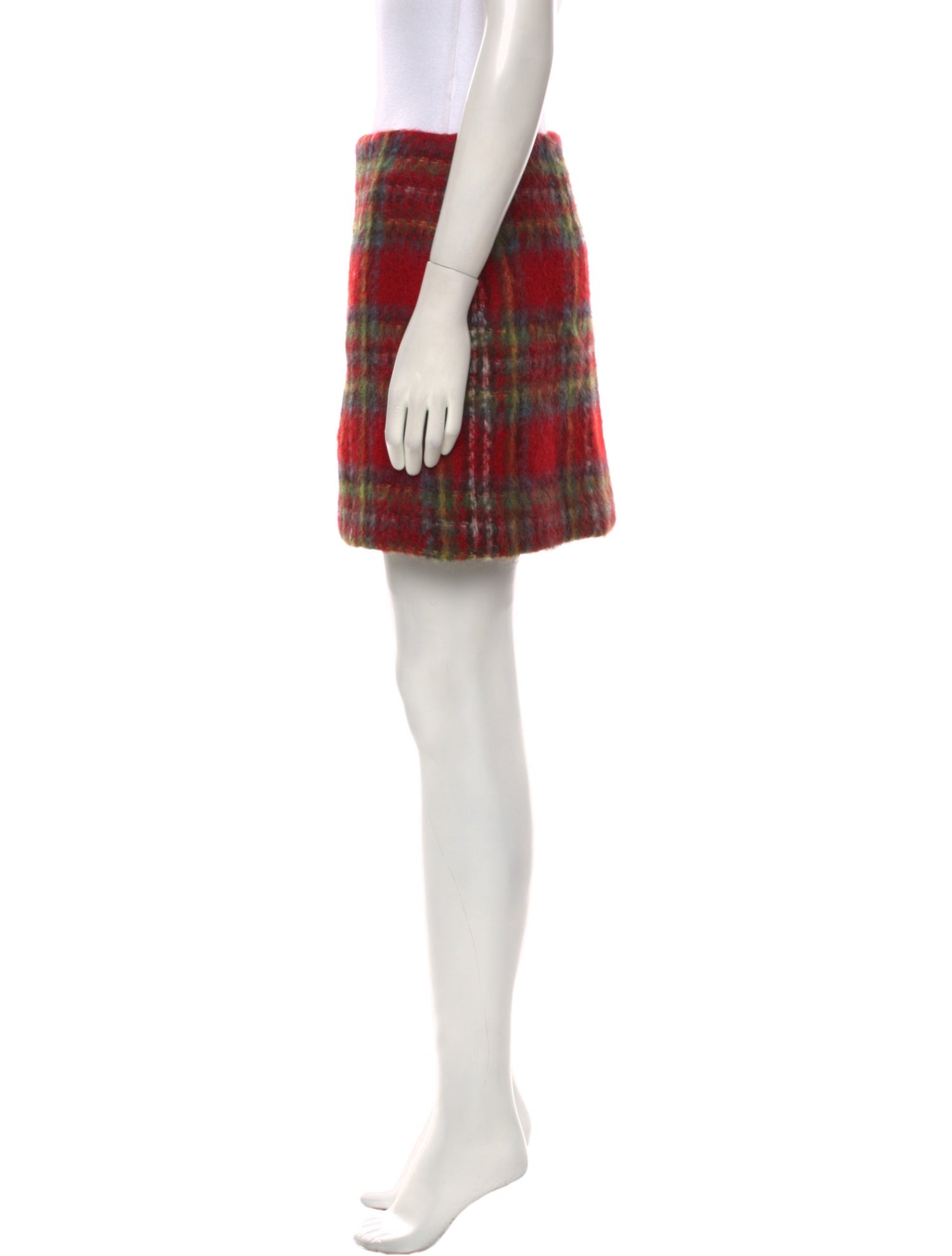 Lauren Ralph Lauren Plaid Print Mini Skirt