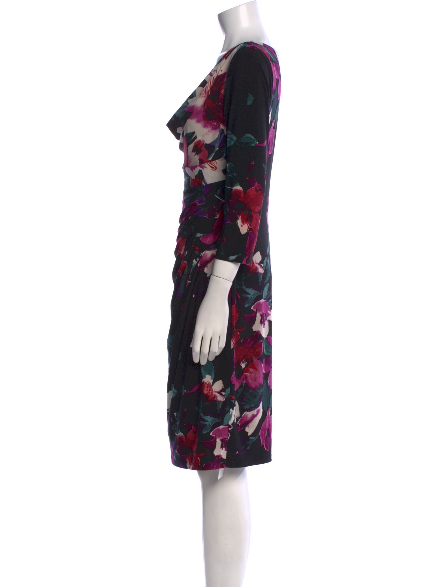 Lauren Ralph Lauren Floral Print Knee-Length Dress