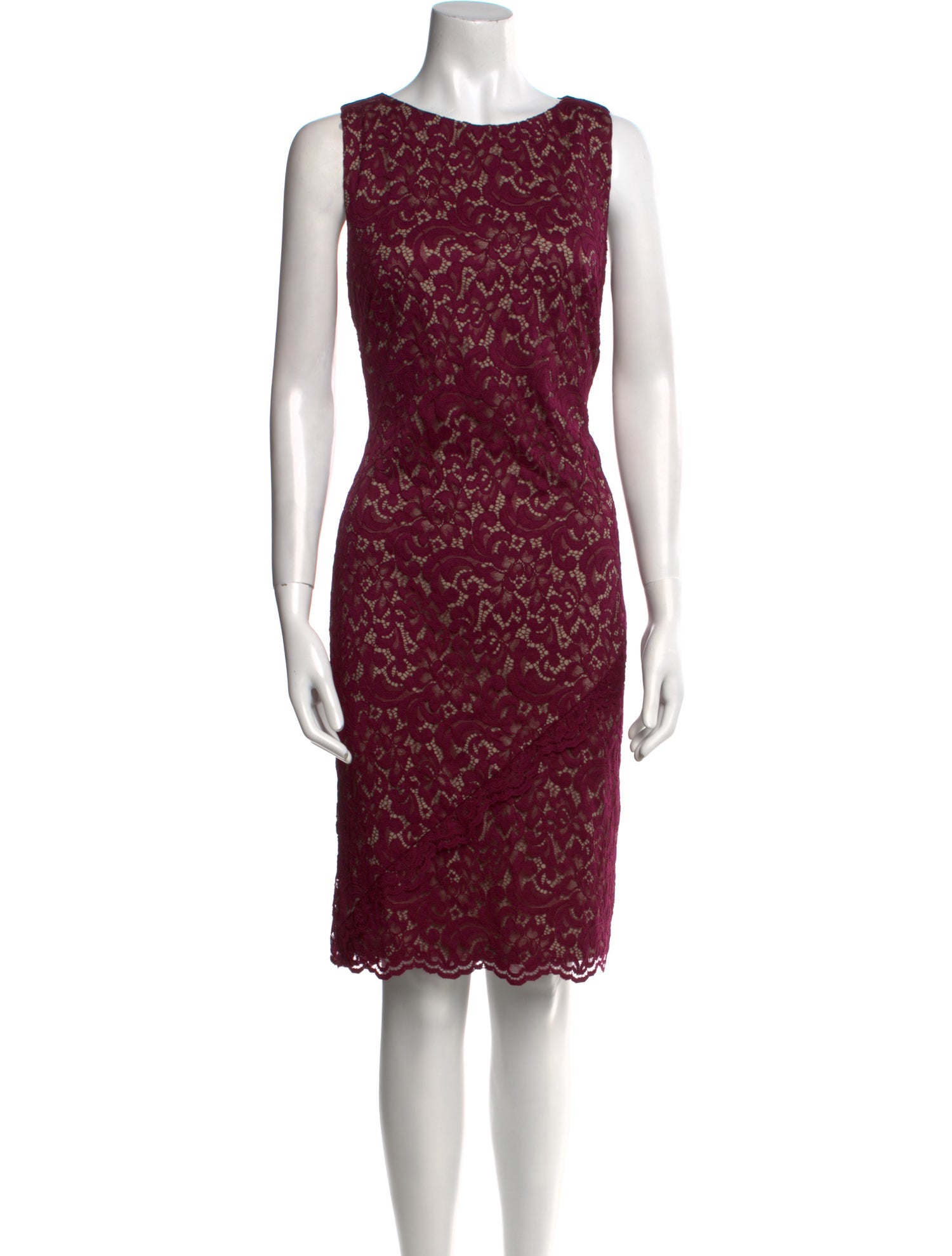 Lauren Ralph Lauren Lace Pattern Knee-Length Dress w/ Tags