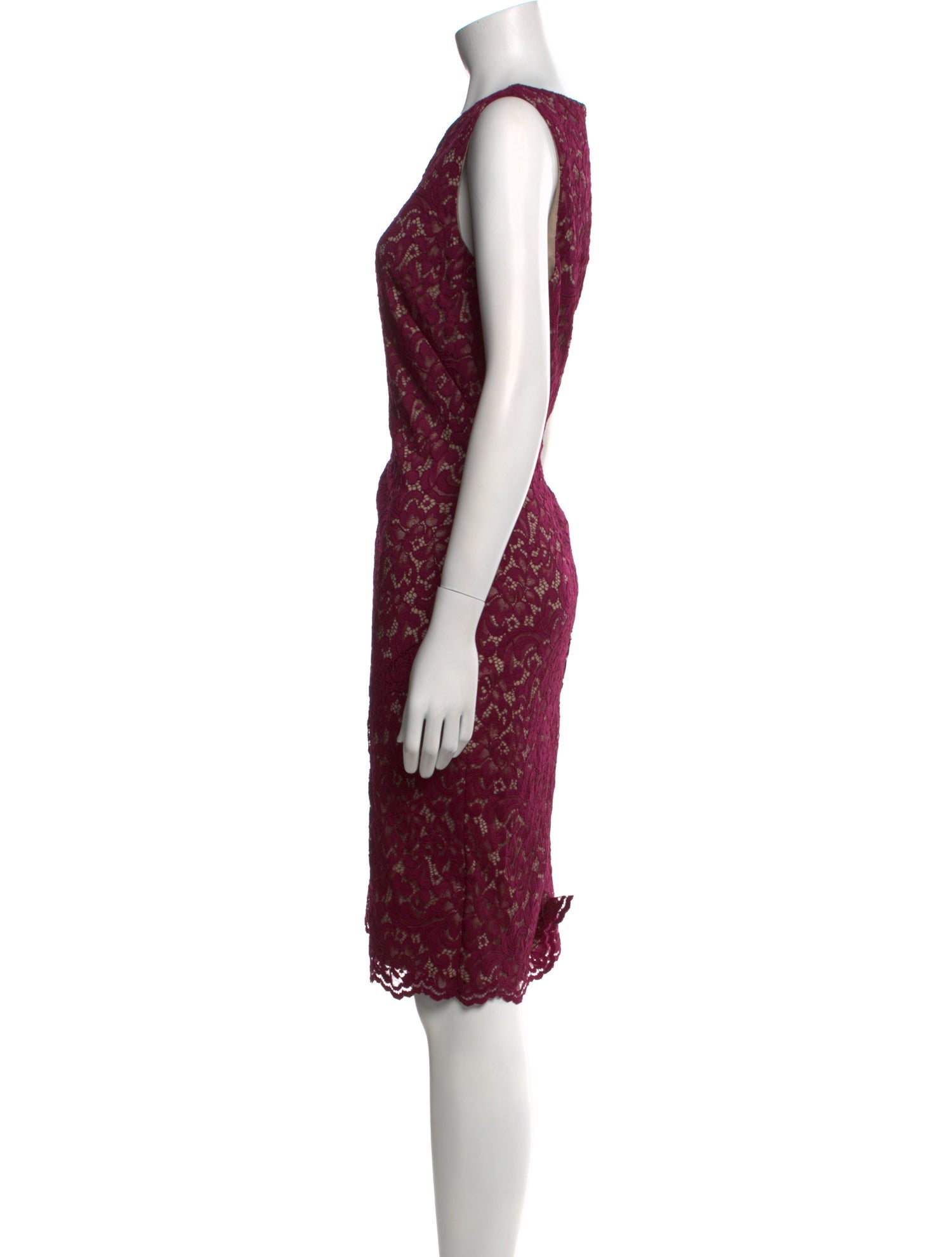 Lauren Ralph Lauren Lace Knee-Length Dress w/ Tags