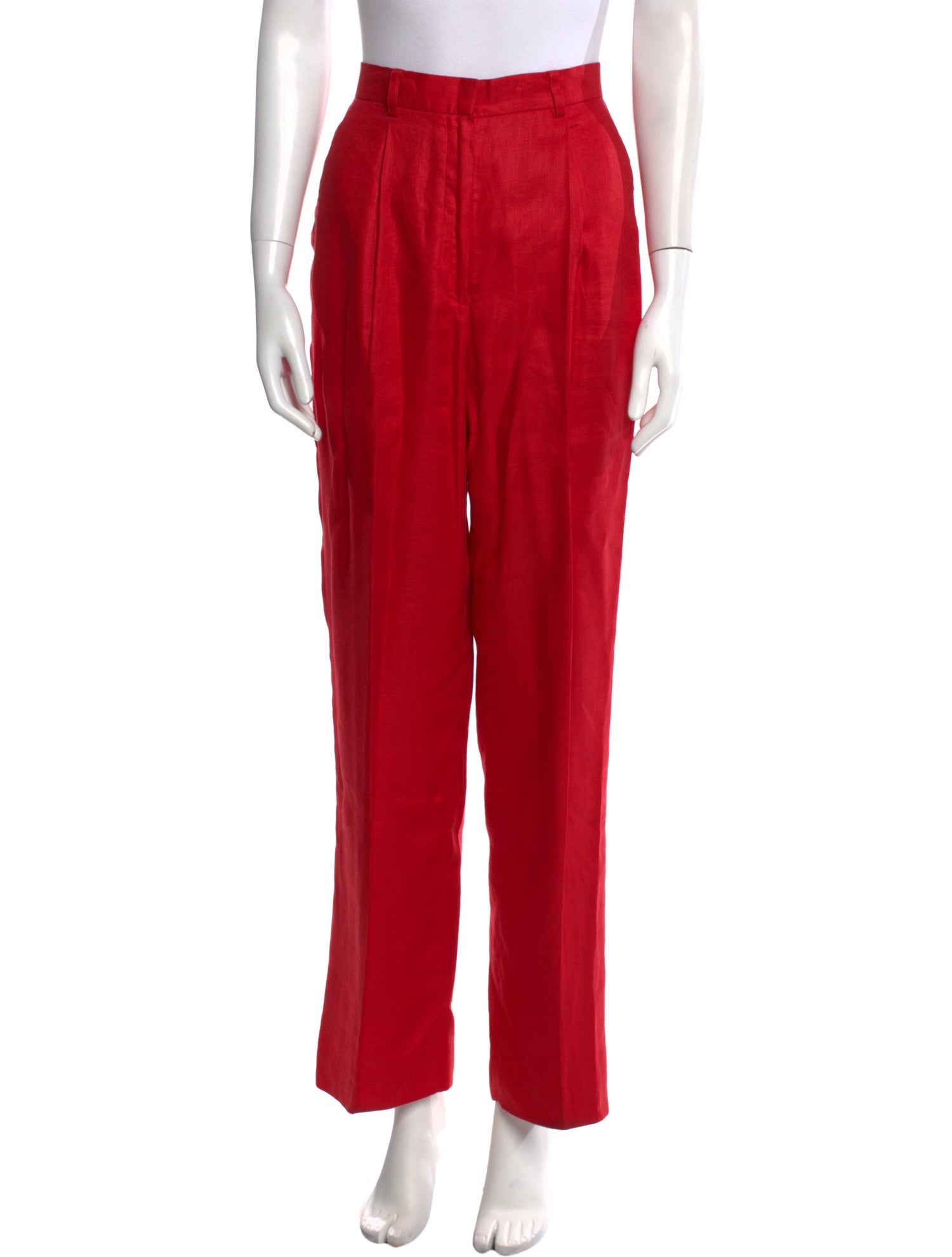 Lauren Ralph Lauren Linen Straight Leg Pants