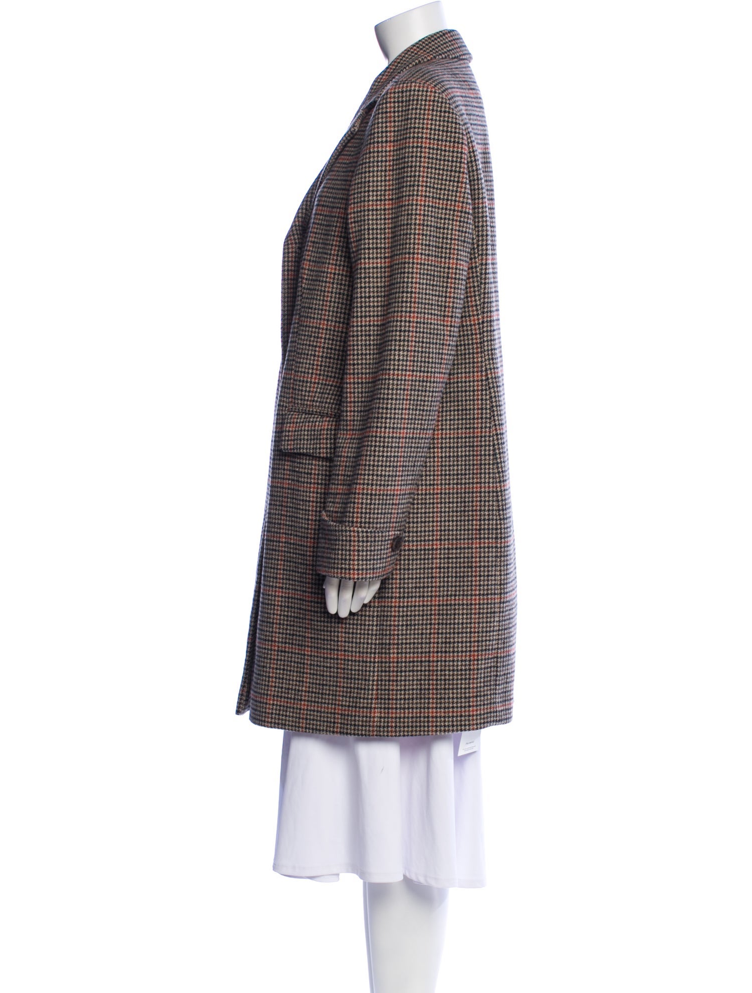 Lauren Ralph Lauren Plaid Print Coat