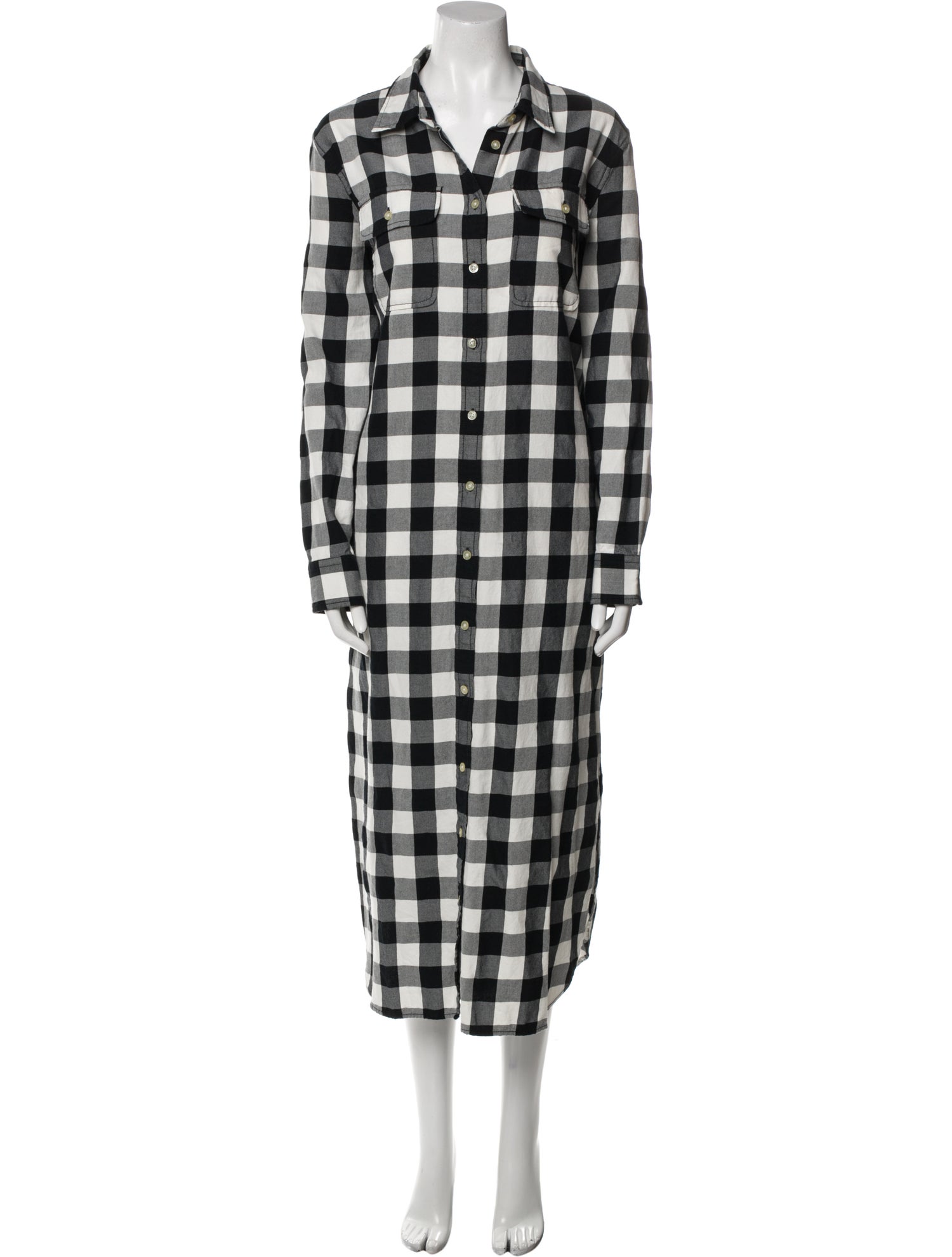 Lauren Ralph Lauren Plaid Print Long Dress
