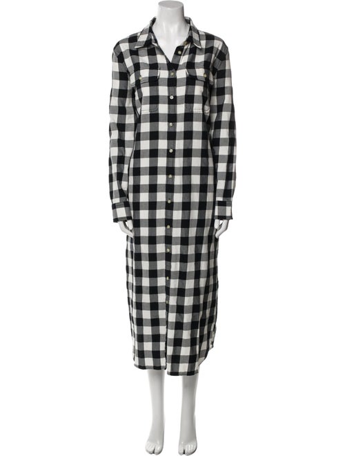 Lauren Ralph Lauren Plaid Print Long Dress