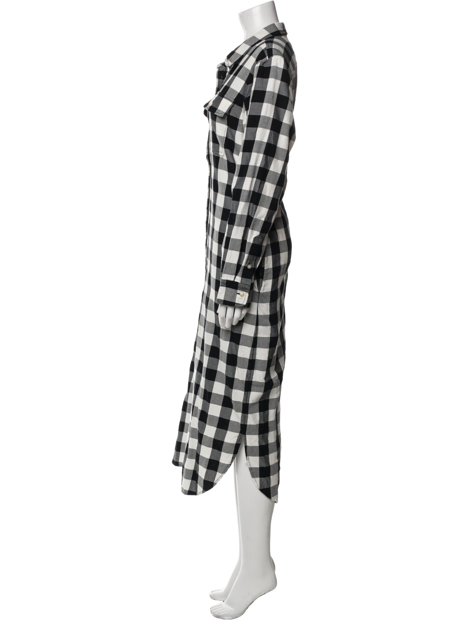Lauren Ralph Lauren Plaid Print Long Dress