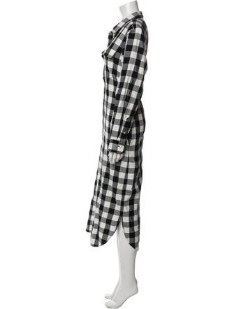 Lauren Ralph Lauren Plaid Print Long Dress