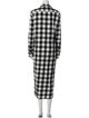 Lauren Ralph Lauren Plaid Print Long Dress