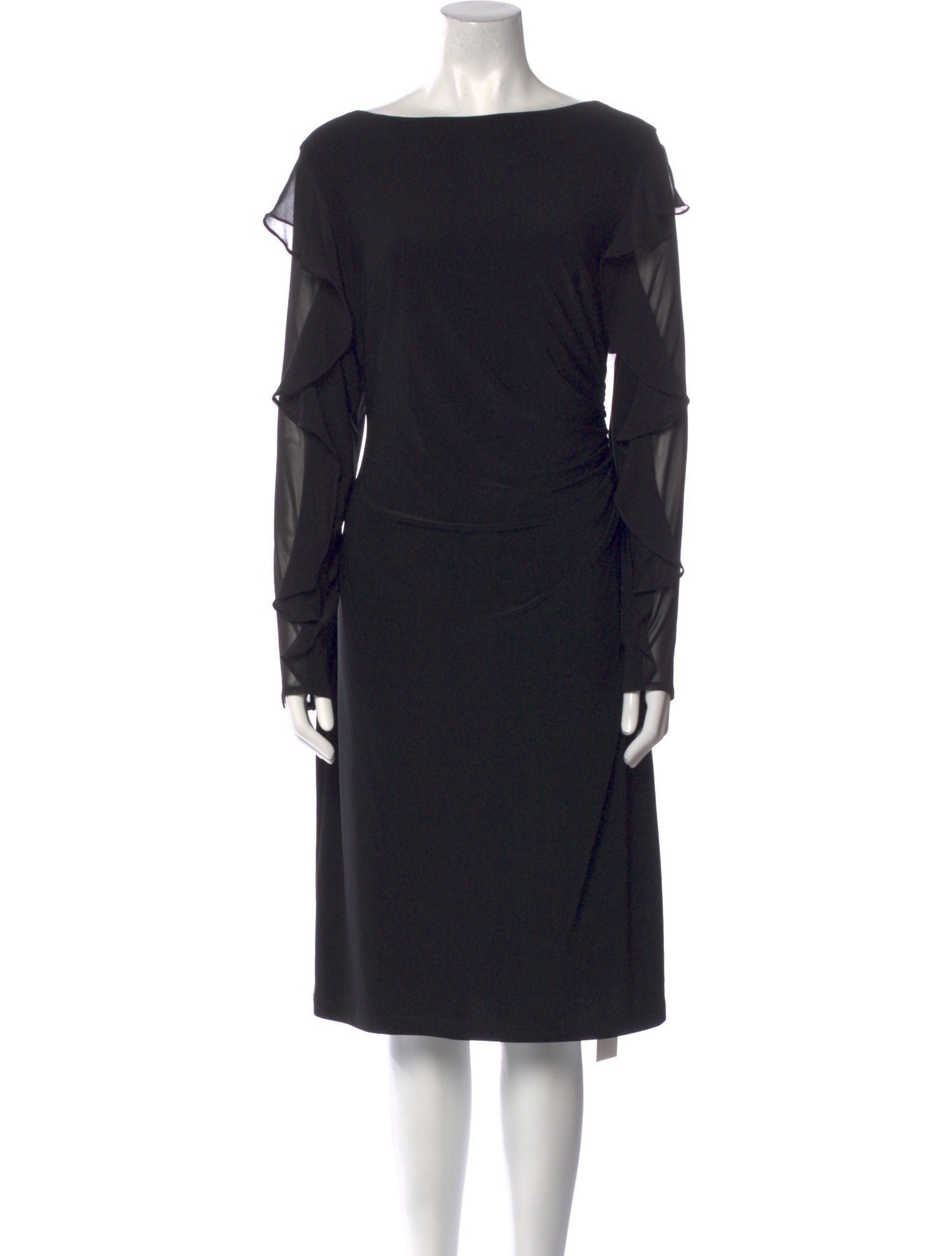 Lauren Ralph Lauren Bateau Neckline Mini Dress w/ Tags