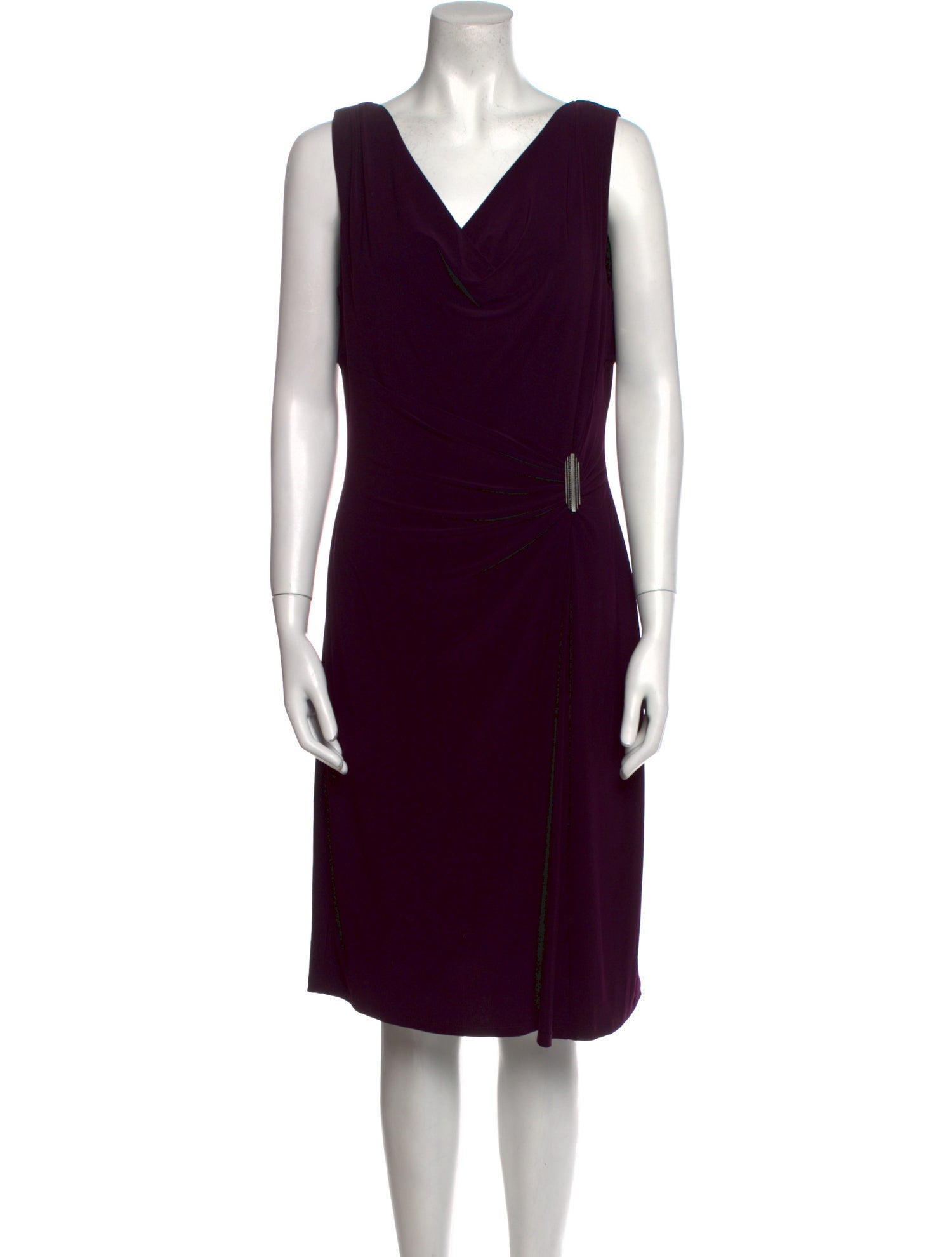 Lauren Ralph Lauren Cowl Neck Mini Dress w/ Tags