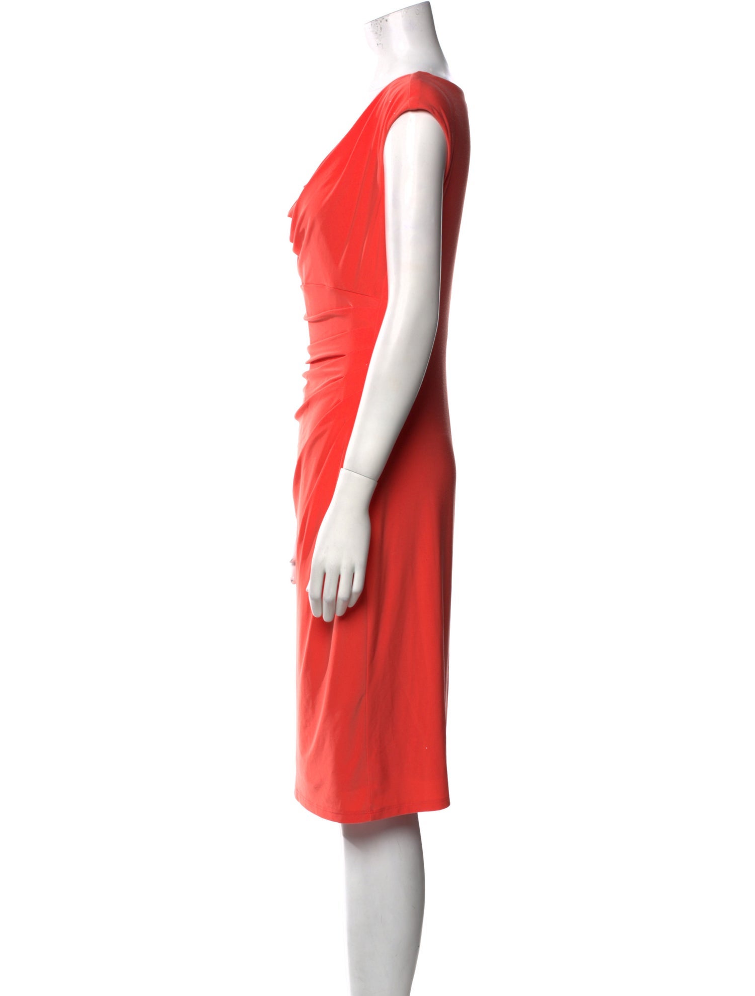Lauren Ralph Lauren Cowl Neck Knee-Length Dress