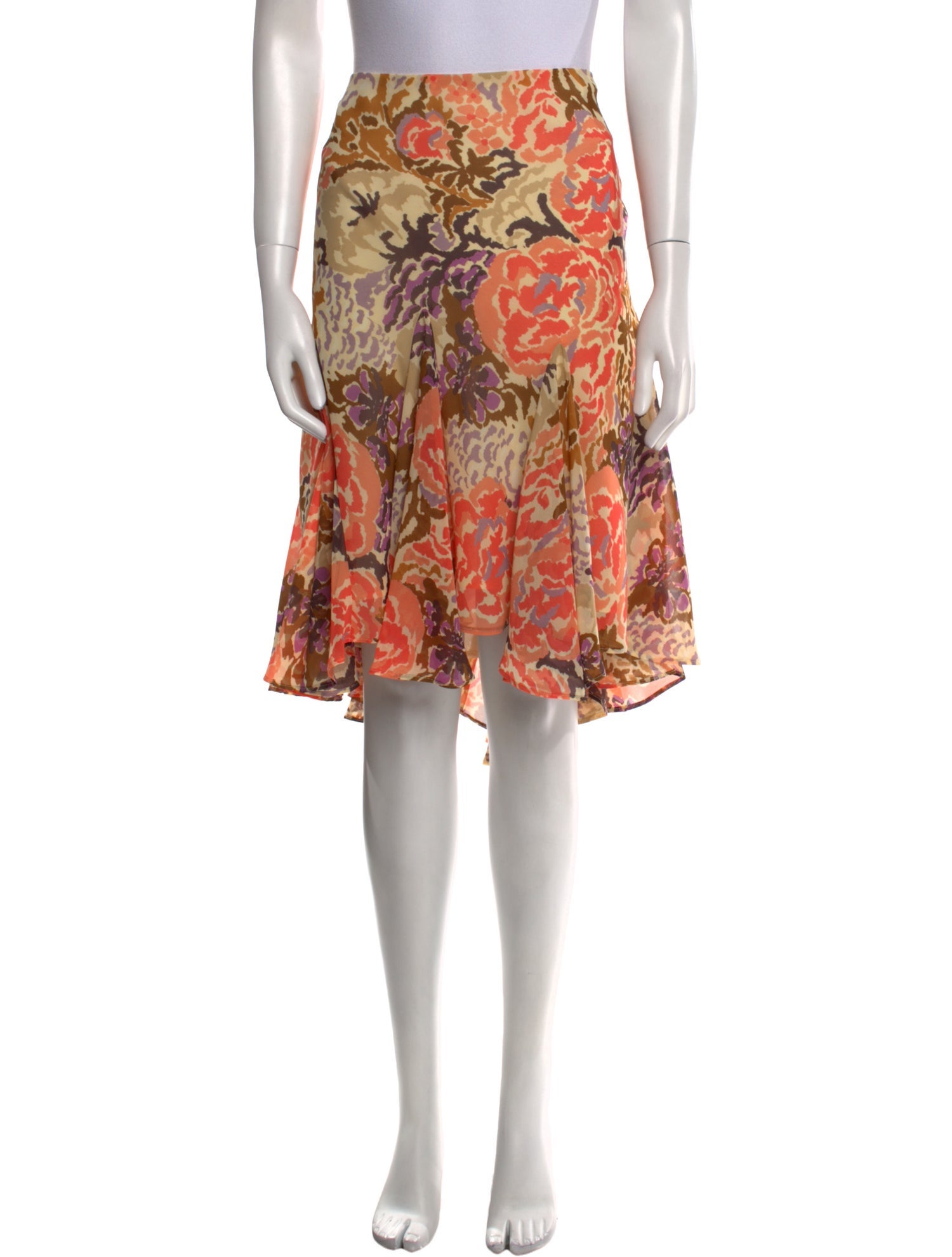 Lauren Ralph Lauren Floral Print Mini Skirt