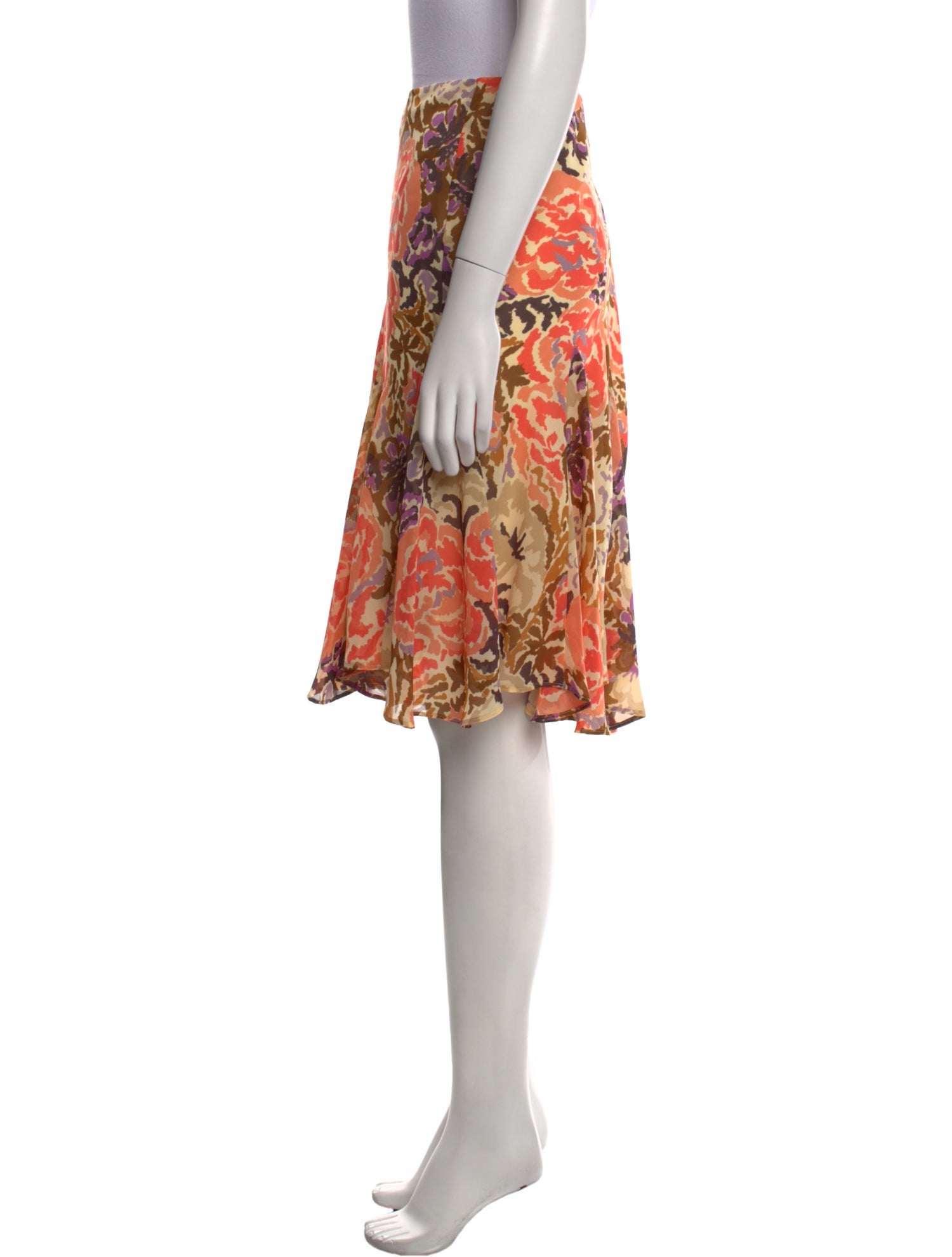 Lauren Ralph Lauren Floral Print Mini Skirt