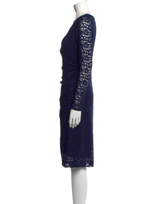 Lauren Ralph Lauren Lace Pattern Knee-Length Dress